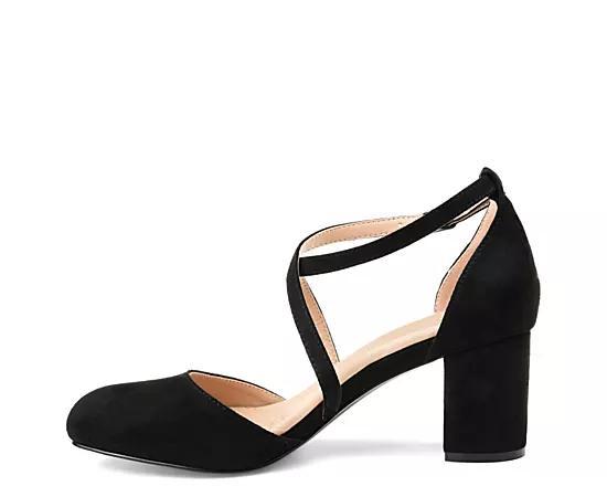 Journee Collection Womens Foster Wide Pump Product Image