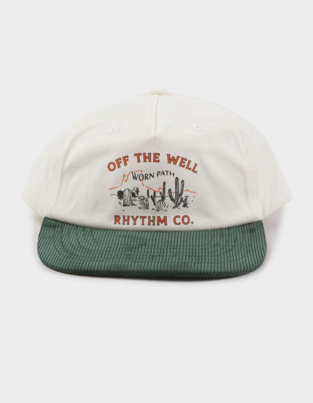 RHYTHM Worn Path Snapback Hat - Cream Combo Product Image