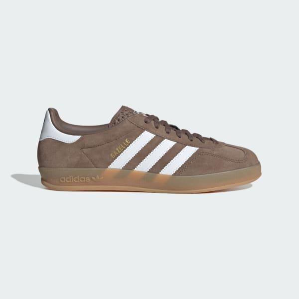 adidas Gazelle Indoor Shoes Olive Strata M 14 / W 15 Unisex Product Image