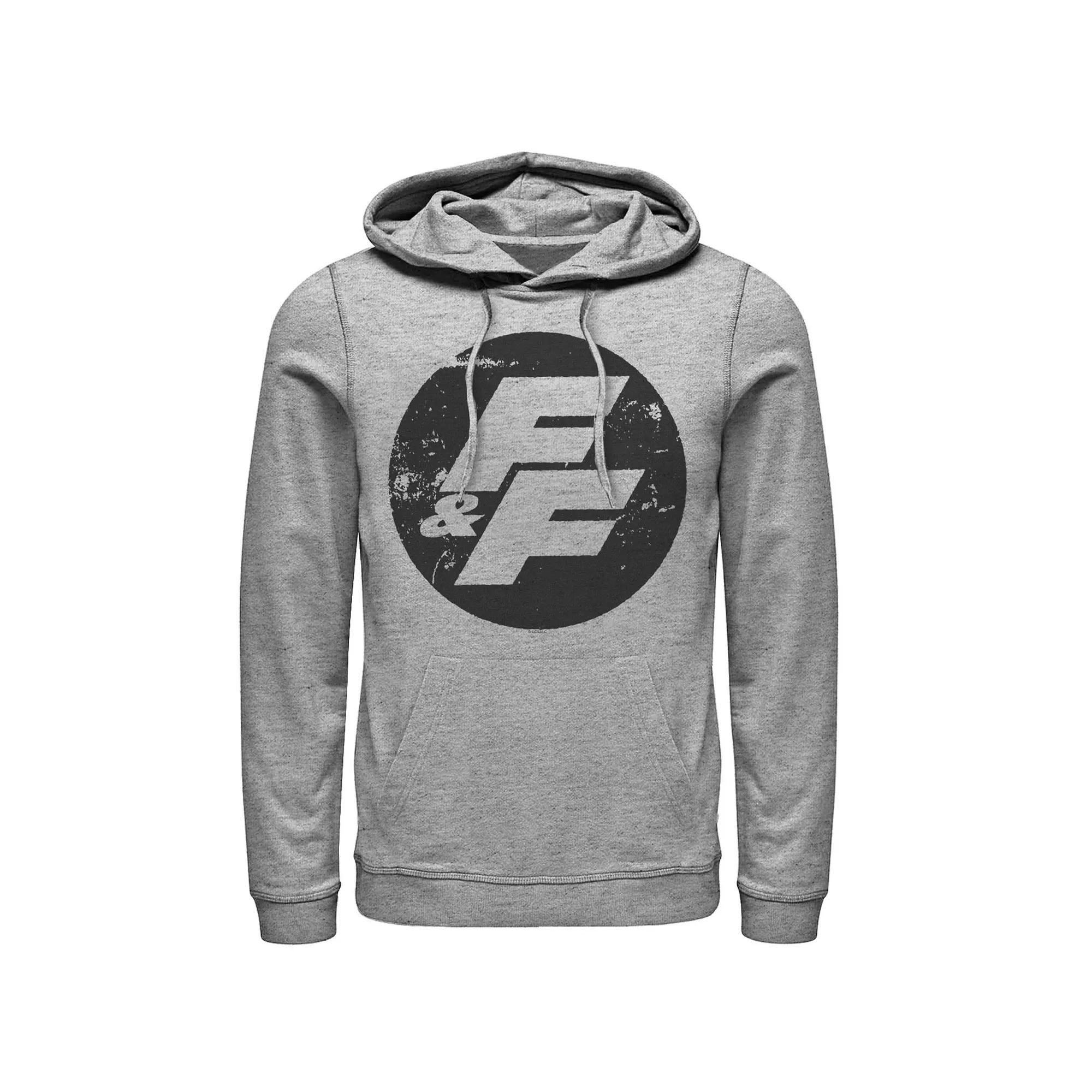 Men's Fast & Furious Distressed Circle Logo Hoodie,  Product Image