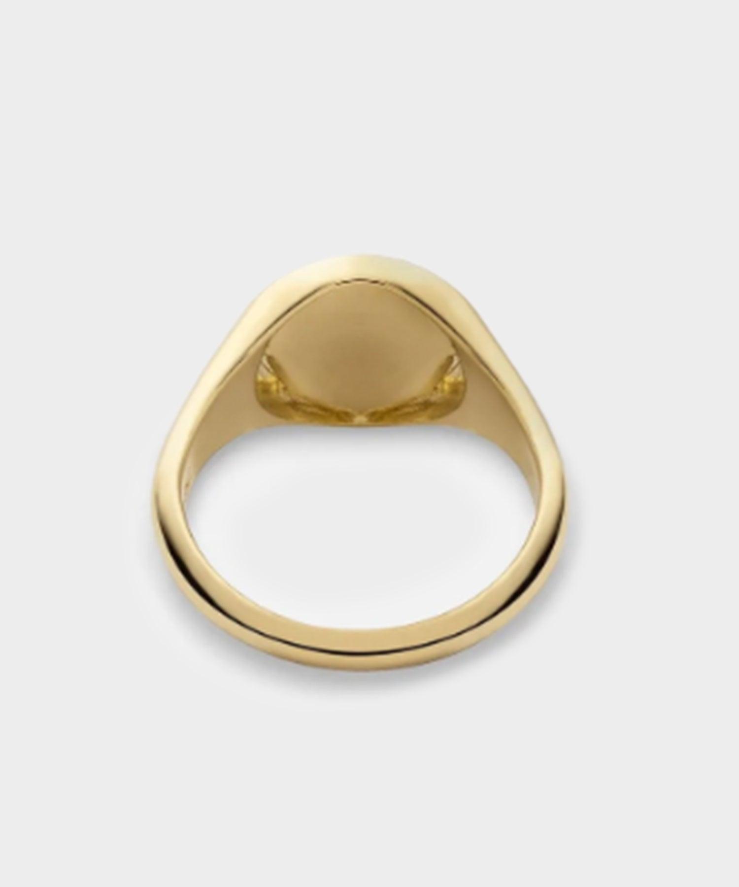 Miansai Divini Ring with Enamel, Gold Vermeil Product Image