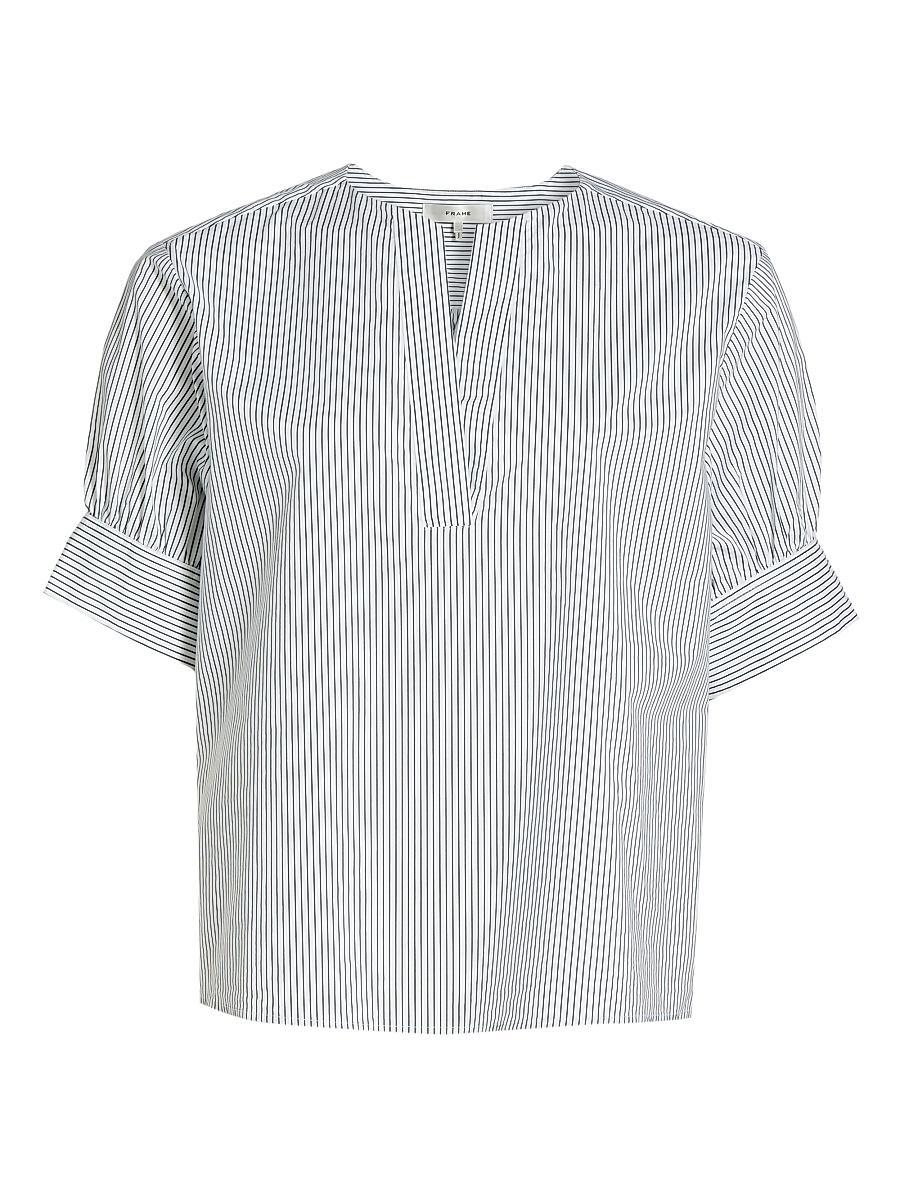 Frame V Neck Popover Top Product Image