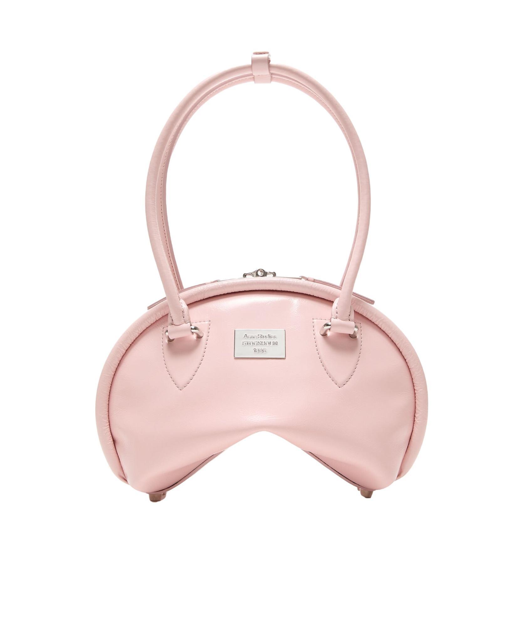 ACNE STUDIOS Mini Bowlina Shoulder Bag In Ad5 Powder Pink Product Image