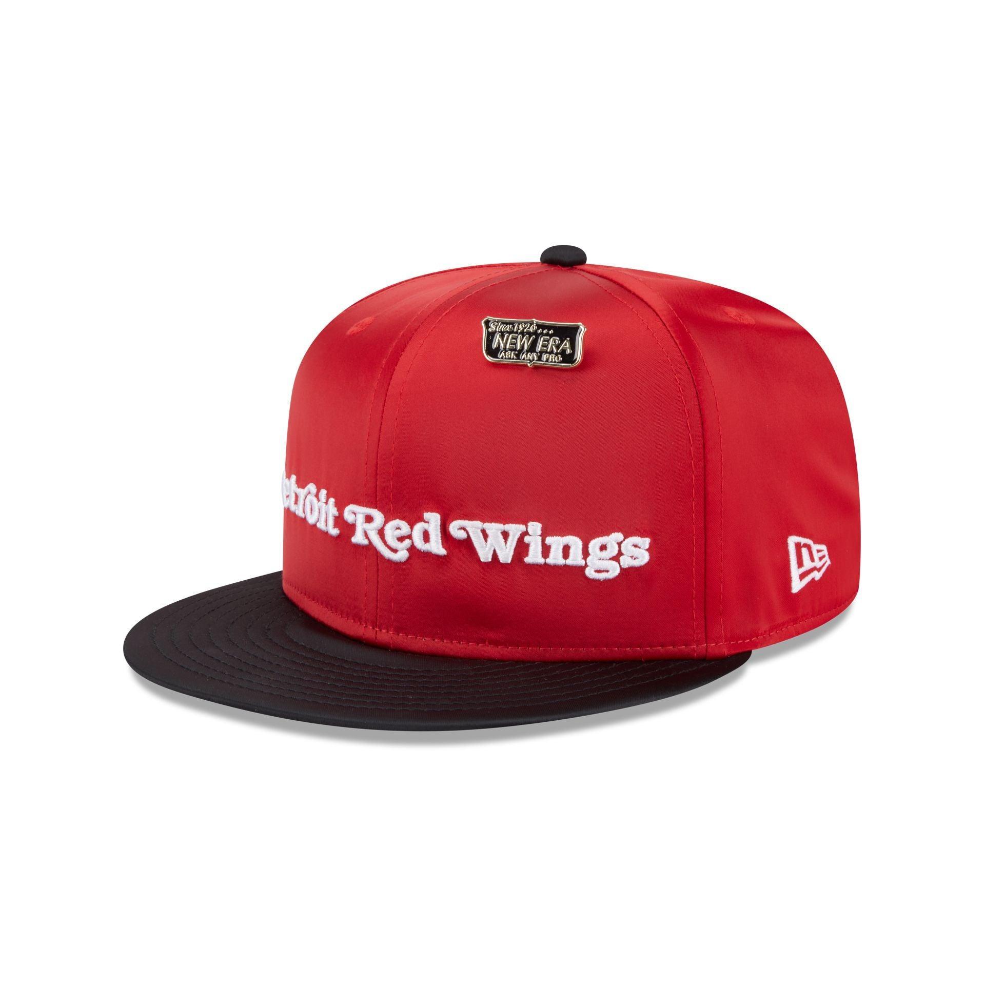 Detroit Red Wings Spring Satin 59FIFTY Fitted Hat Male Product Image
