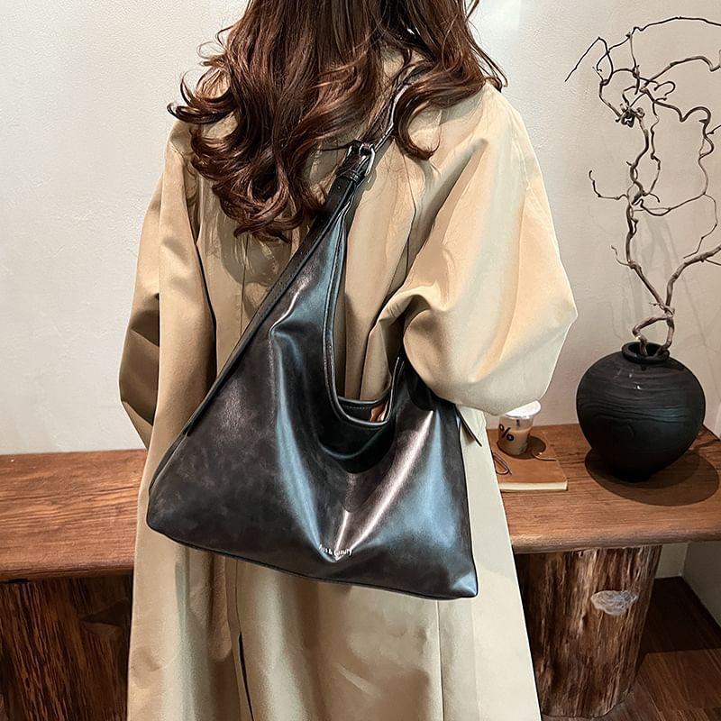 Faux Leather Tote Bag Product Image