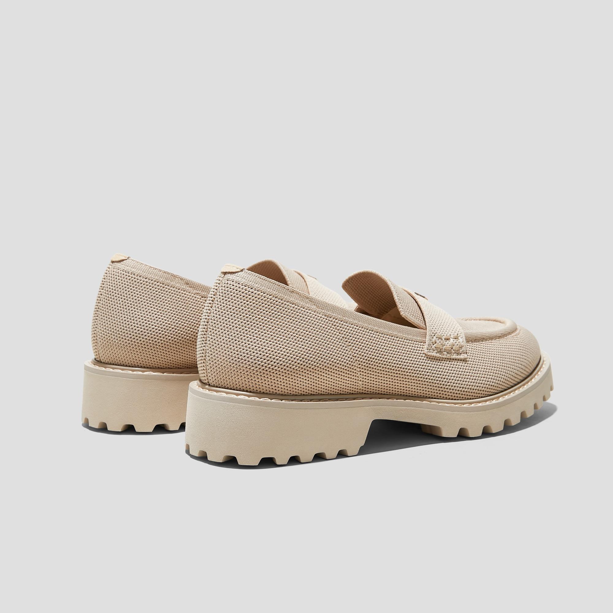 Round-Toe Platform Chunky Heel Loafers (Francesca) Product Image