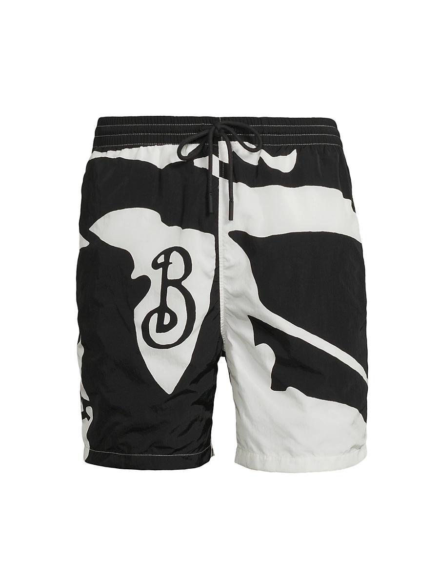 Mens Bicolor Swim Shorts Product Image