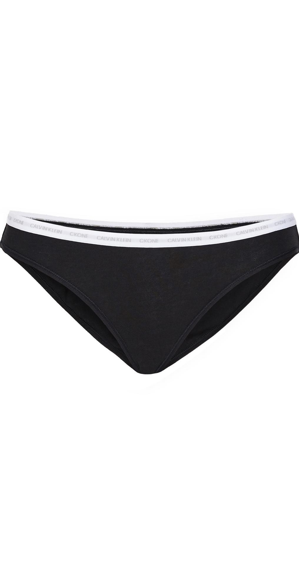 Womens Calvin Klein CK One Bikini Panty QD3785 Grey Gray Product Image