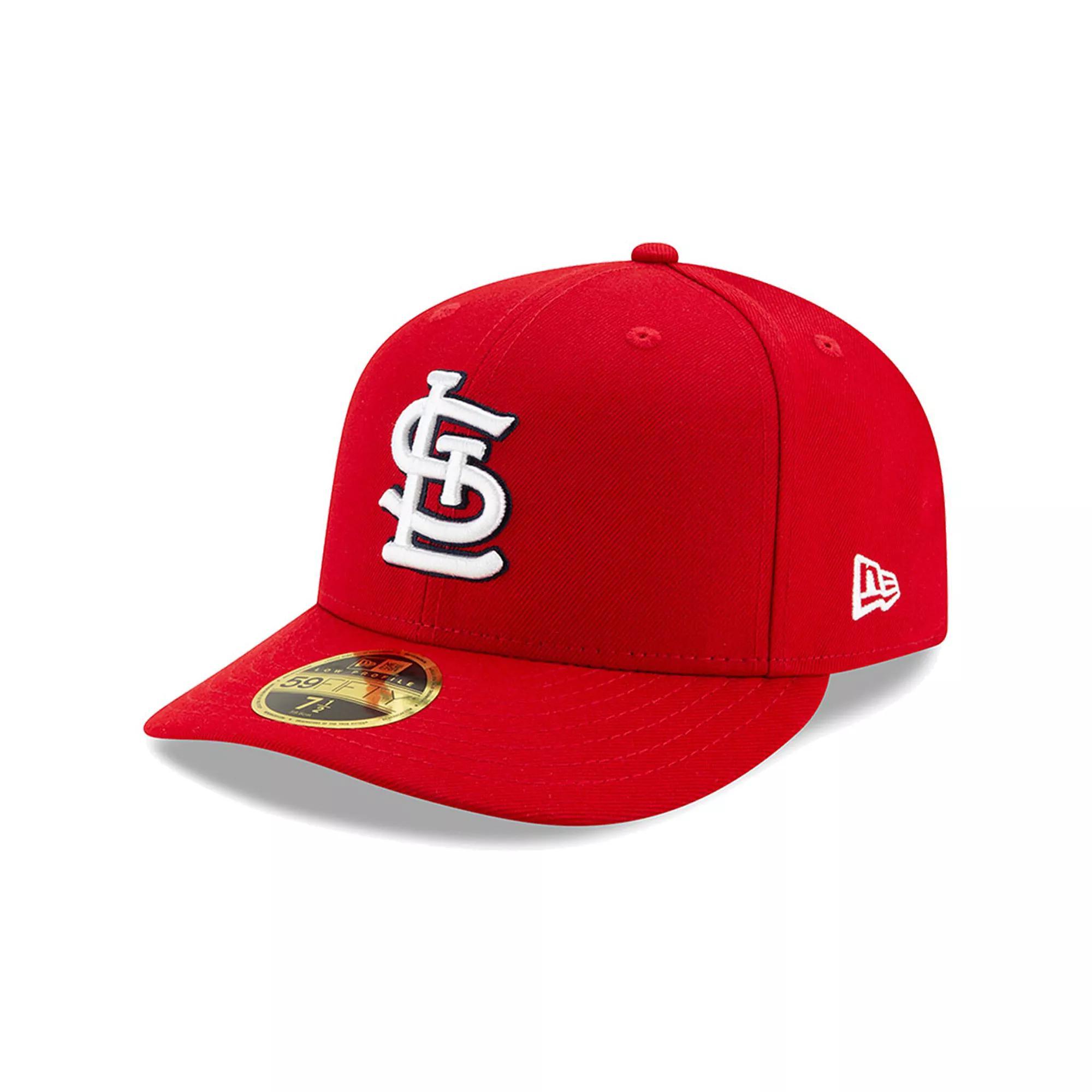 Men's New Era Red St. Louis Cardinals Authentic Collection On-Field Low Profile 59FIFTY Fitted Hat, Size: 7 3/4 Product Image