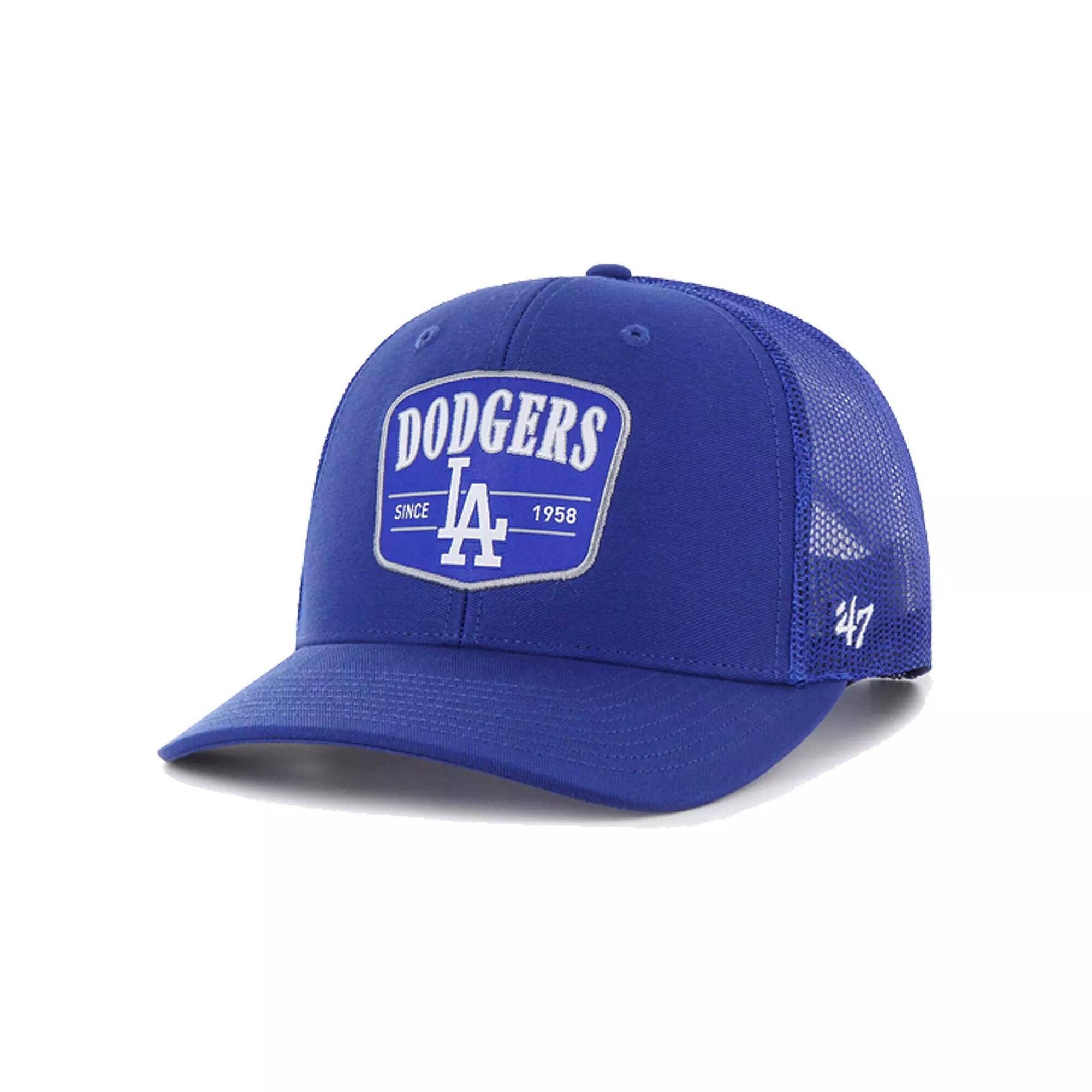 Men's '47 Royal Los Angeles Dodgers Squad Trucker Adjustable Hat, Blue Product Image