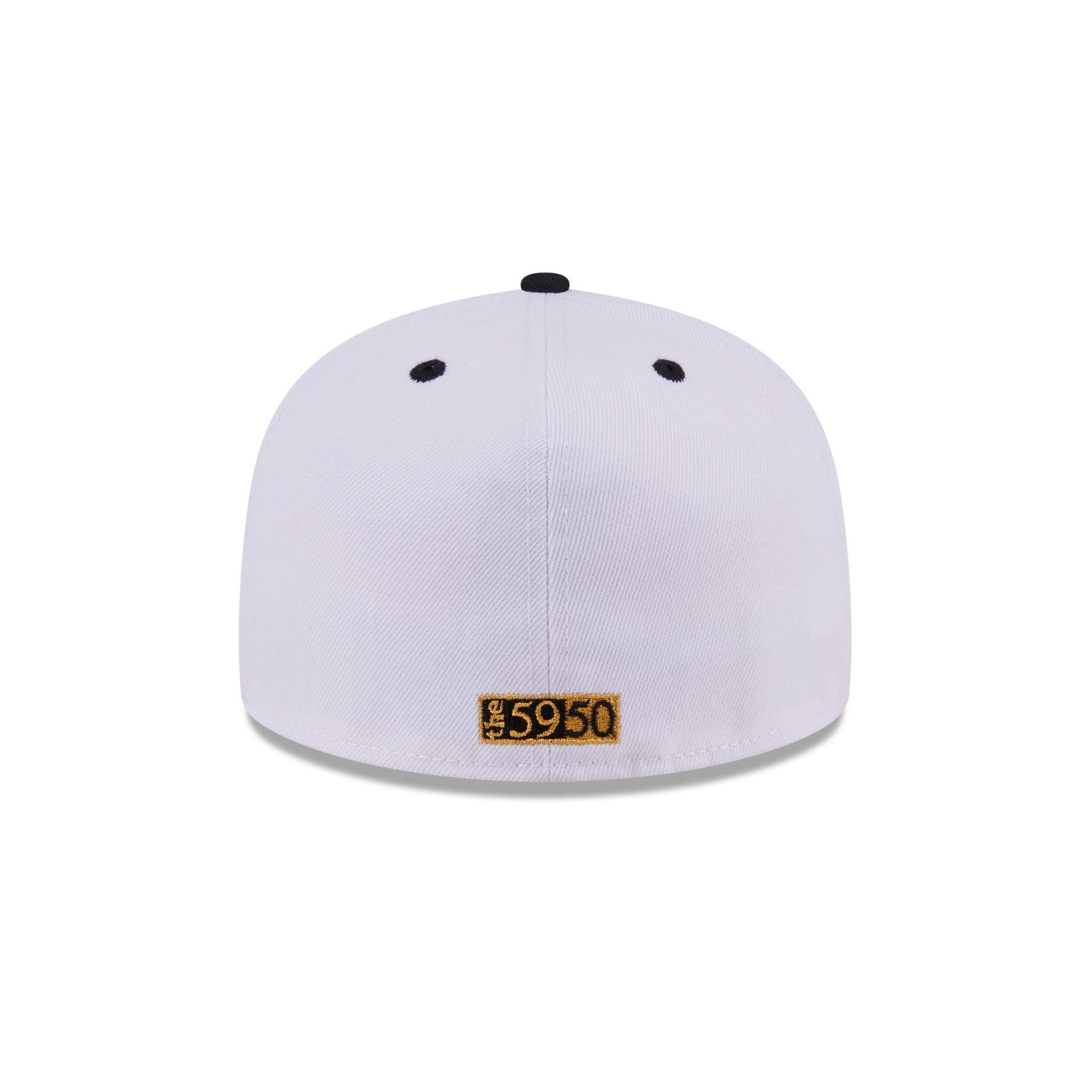 New Era Cap Signature Size 7 White 59FIFTY Fitted Hat Male Product Image