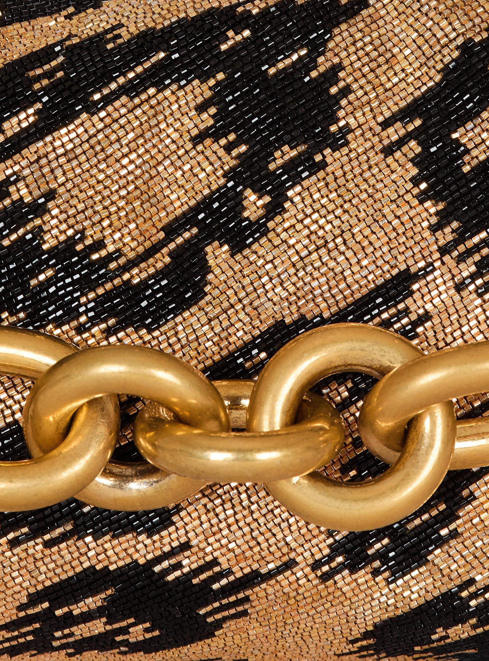 Sync Mini leopard pattern embroidered bag Product Image