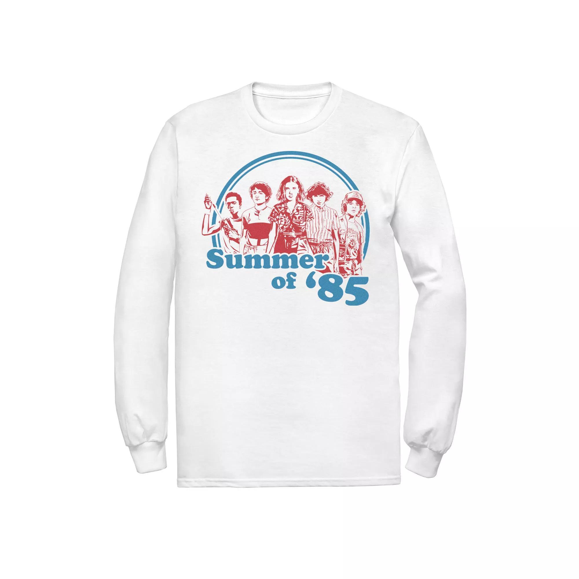 Men's Stranger Things Summer Of '85 Group Shot Tee,  Product Image