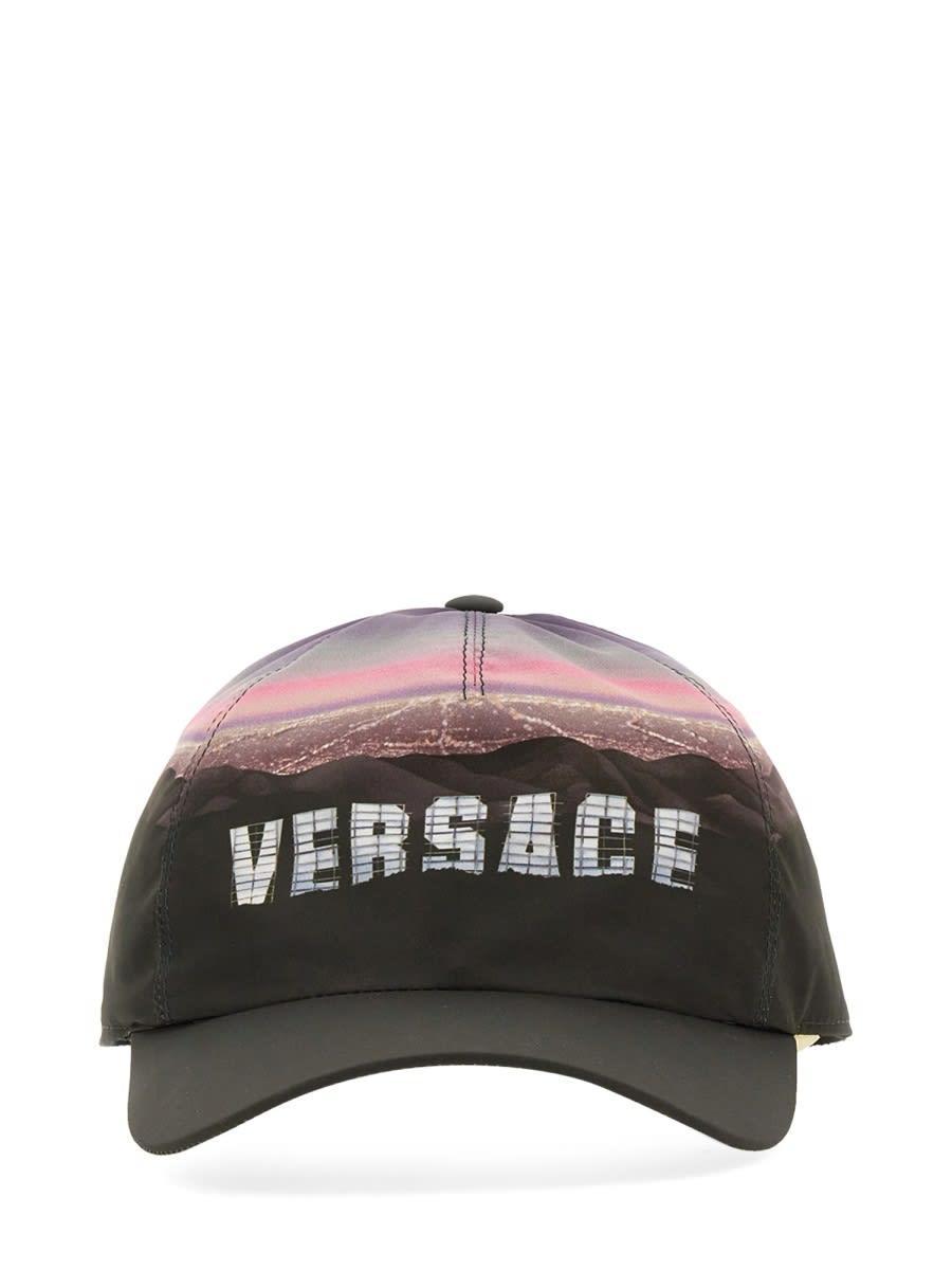 Baseball Hat With Logo In Multicolour Product Image