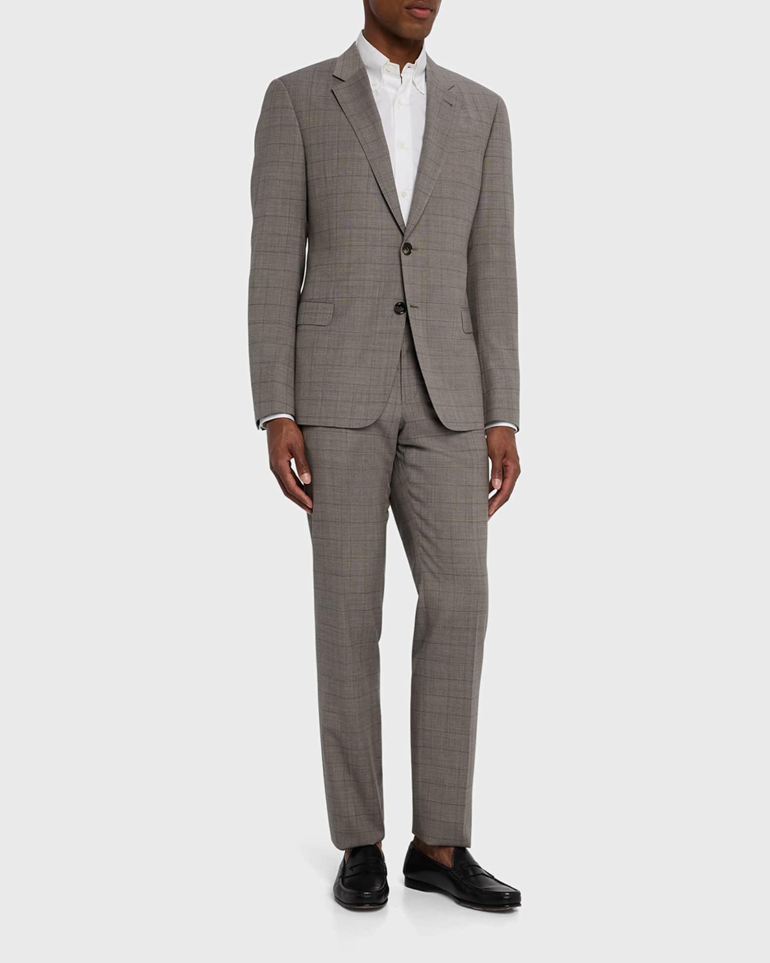 Men's Windowpane Suit Product Image