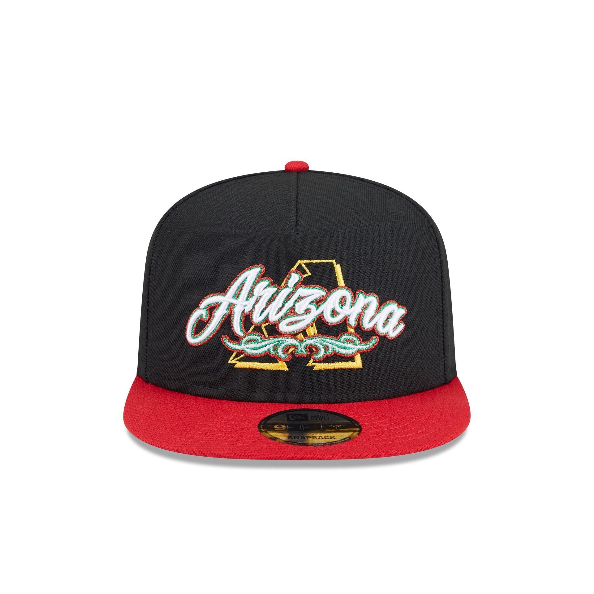 Arizona Diamondbacks City Script 9FIFTY A-Frame Snapback Hat Male Product Image