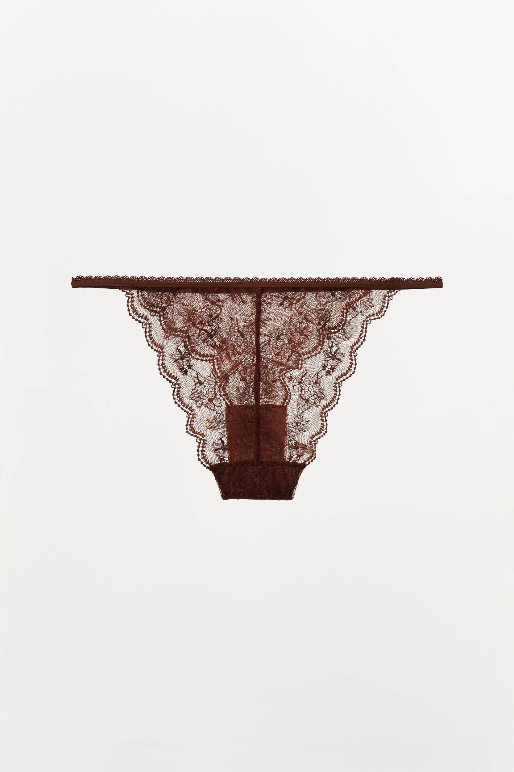 FLORAL LACE PANTIES Product Image