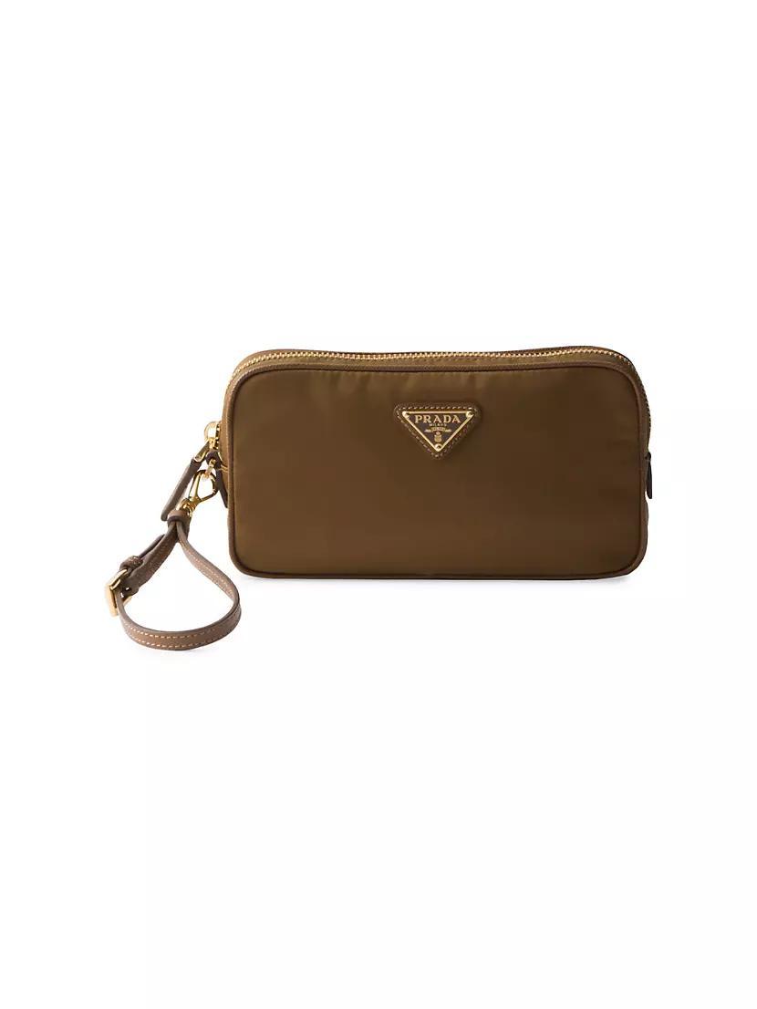 Womens Re-Edition 1978 Re-Nylon and Saffiano Leather Pouch Product Image