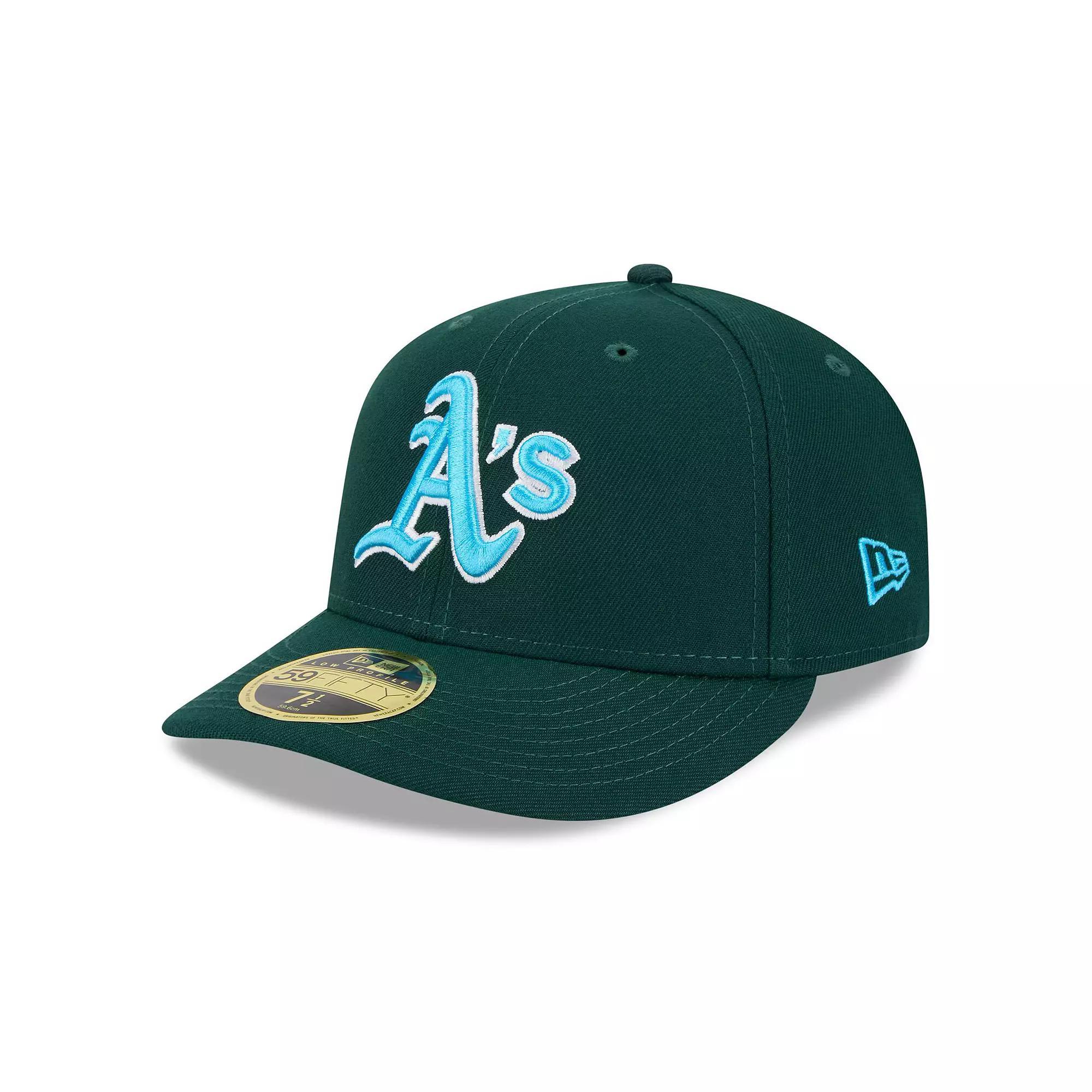 Men's New Era Green Oakland Athletics 2024 Father's Day Low Profile 59FIFTY Fitted Hat,  Product Image