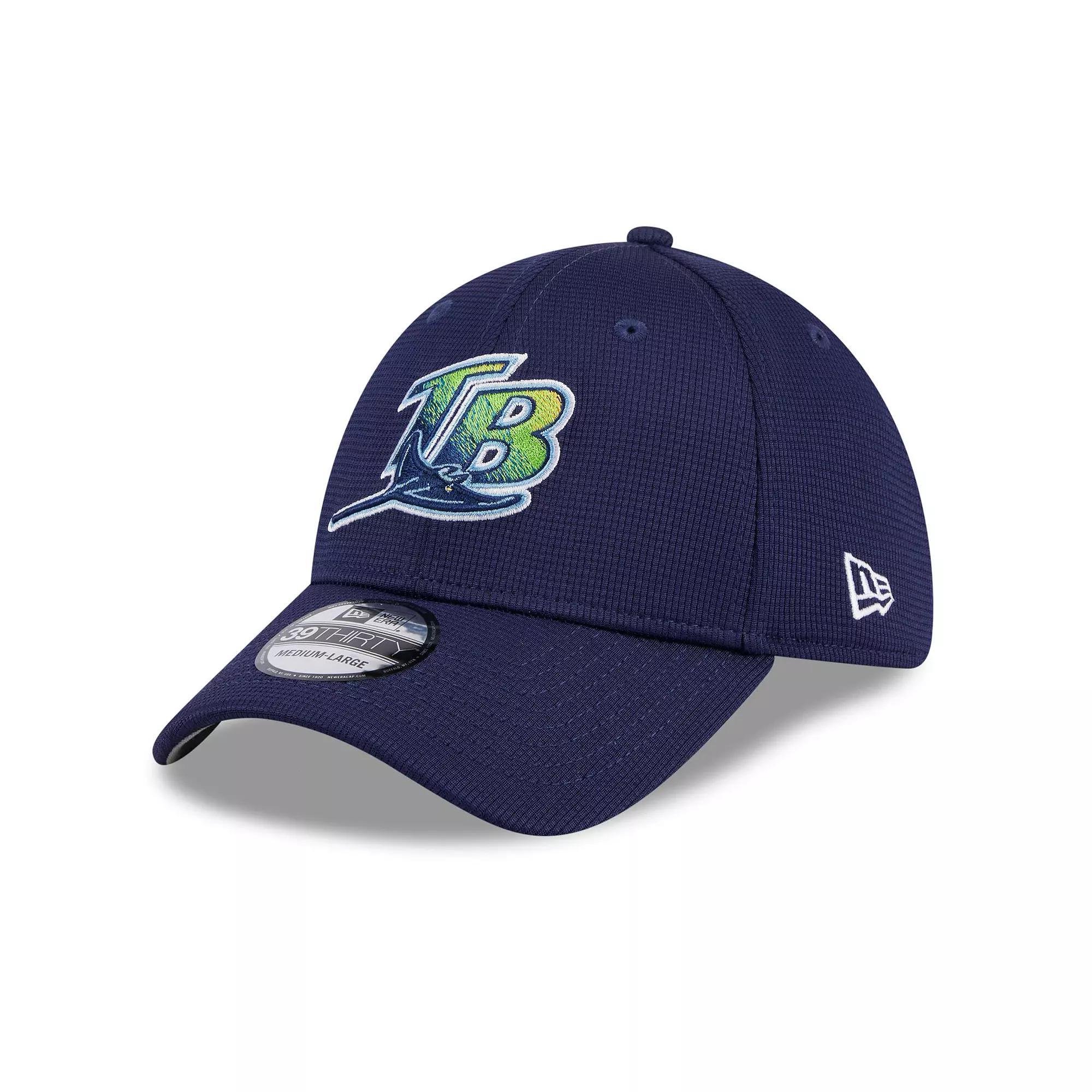 Men's New Era  Navy Tampa Bay Rays 2024 Batting Practice 39THIRTY Flex Hat, Size: Small/Medium, Blue Product Image