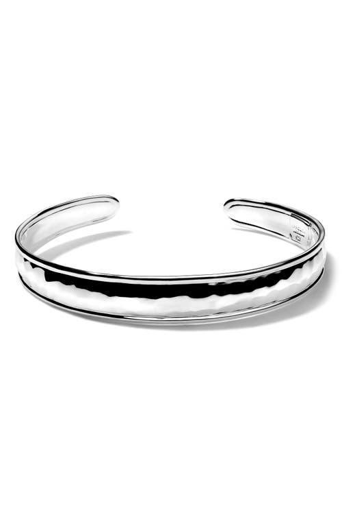 Womens Goddess Sterling Silver Thin Tapered Cuff Product Image