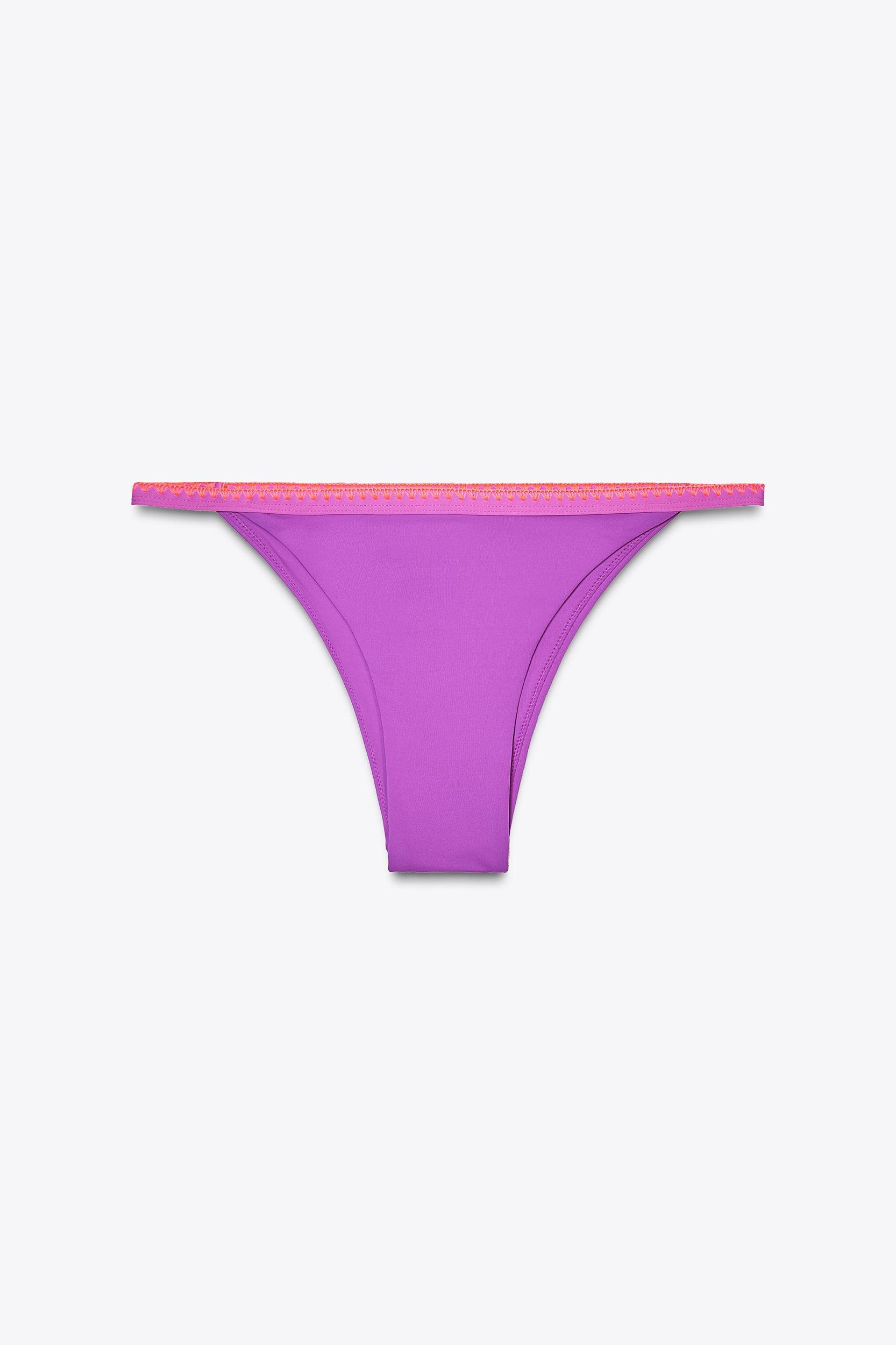 CONTRAST BIKINI BOTTOM Product Image