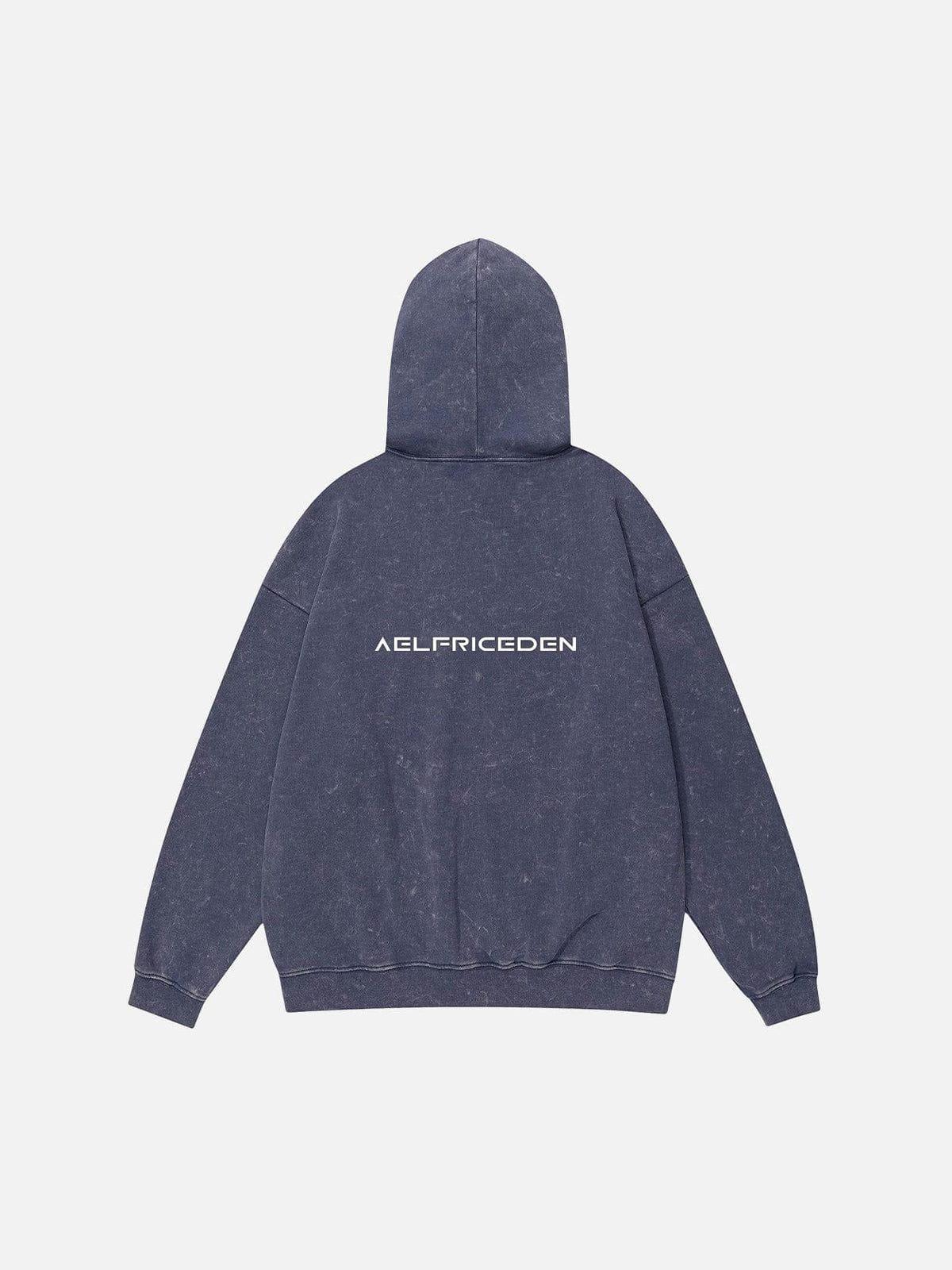 Aelfric Eden Blurring Star Washed Hoodie Product Image