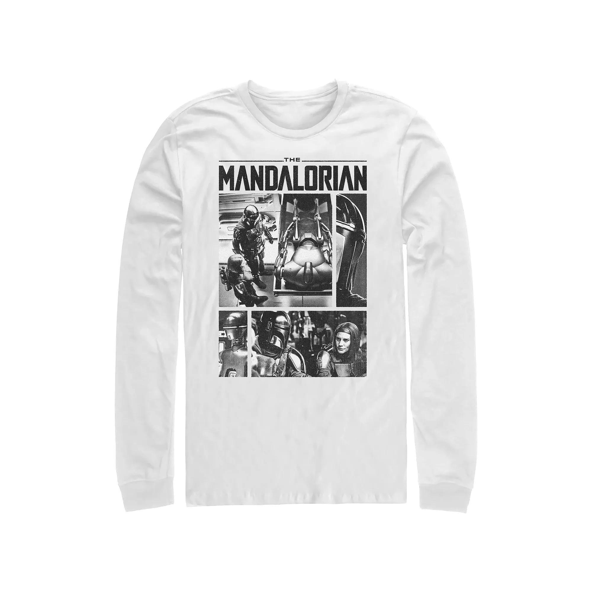 Men's The Mandalorian Hunter And Prey Graphic Tee,  Product Image