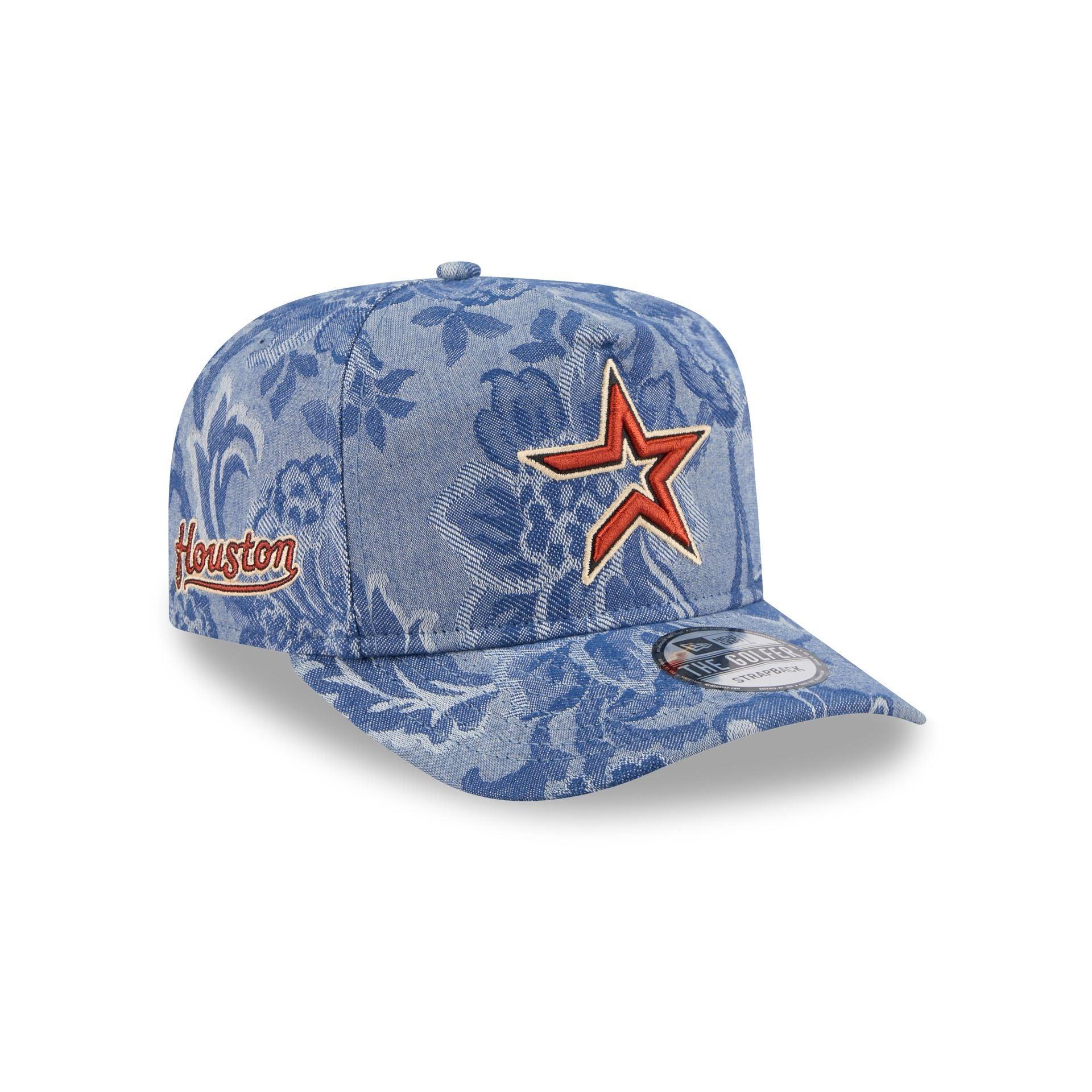 Houston Astros Denim Jacquard Golfer Hat Male Product Image