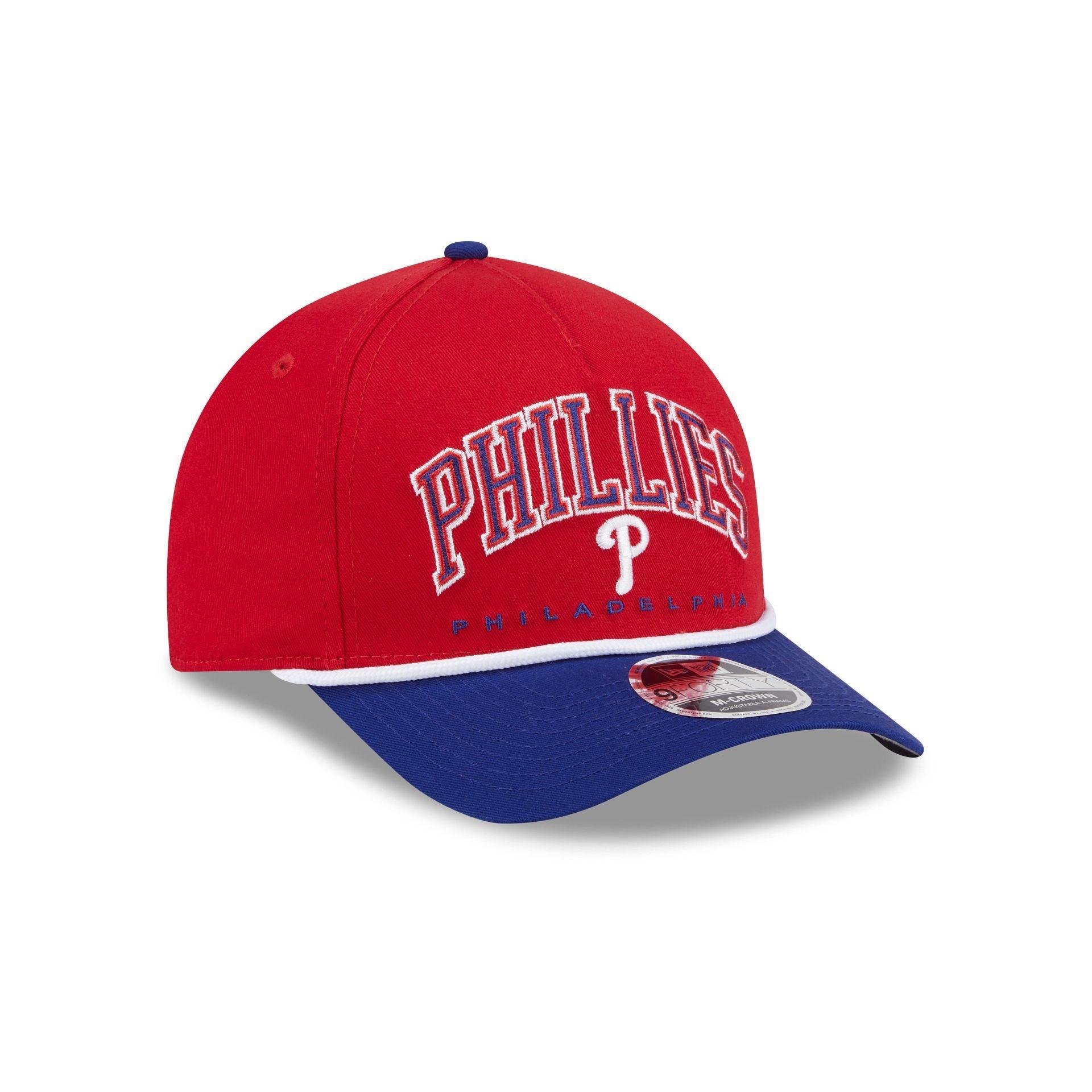 Philadelphia Phillies Arch 9FORTY M-Crown A-Frame Snapback Hat Male Product Image