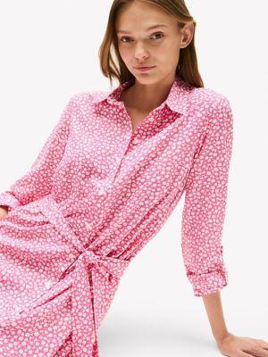 Floral Print Shirtdress Product Image