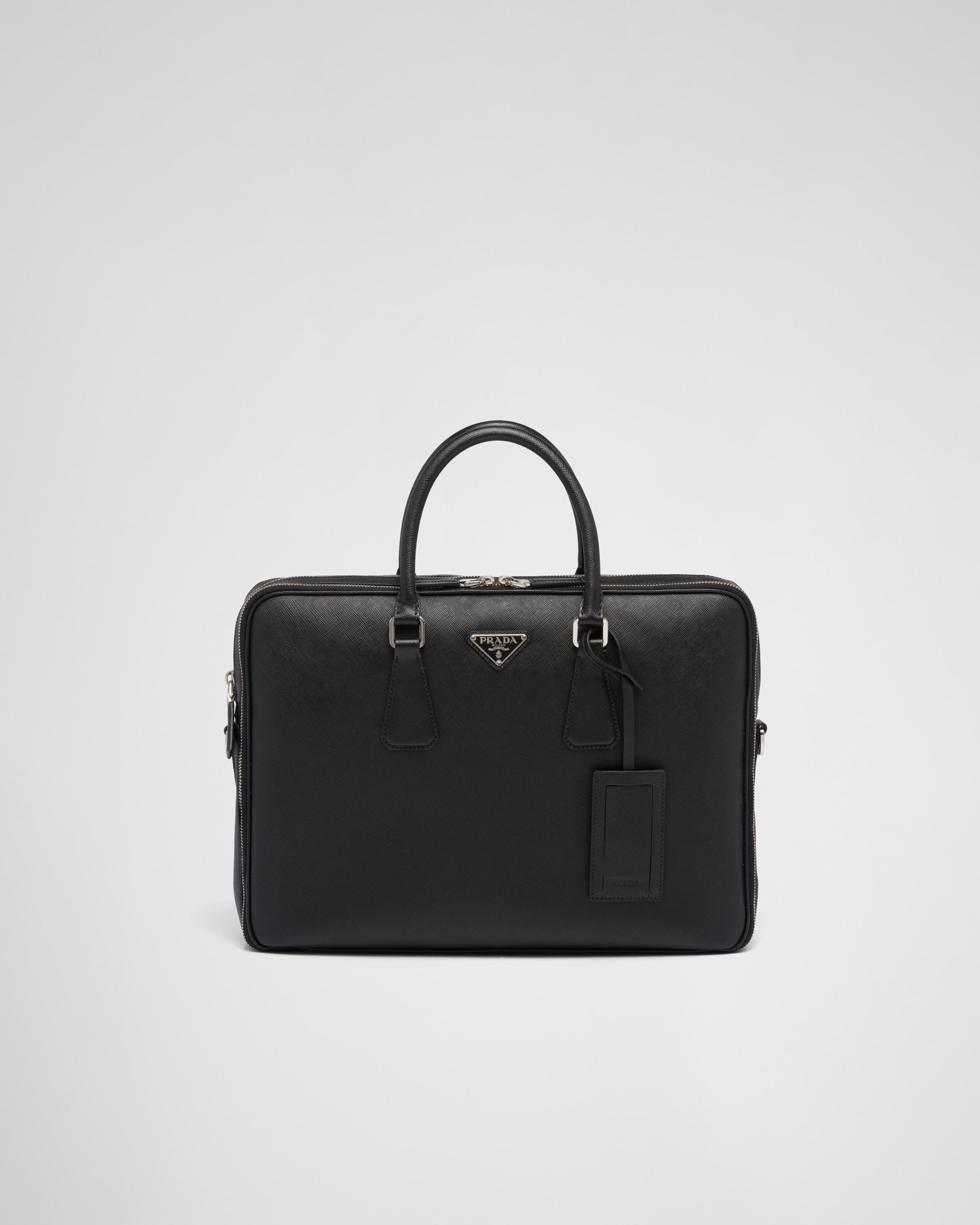 Saffiano leather briefcase Product Image