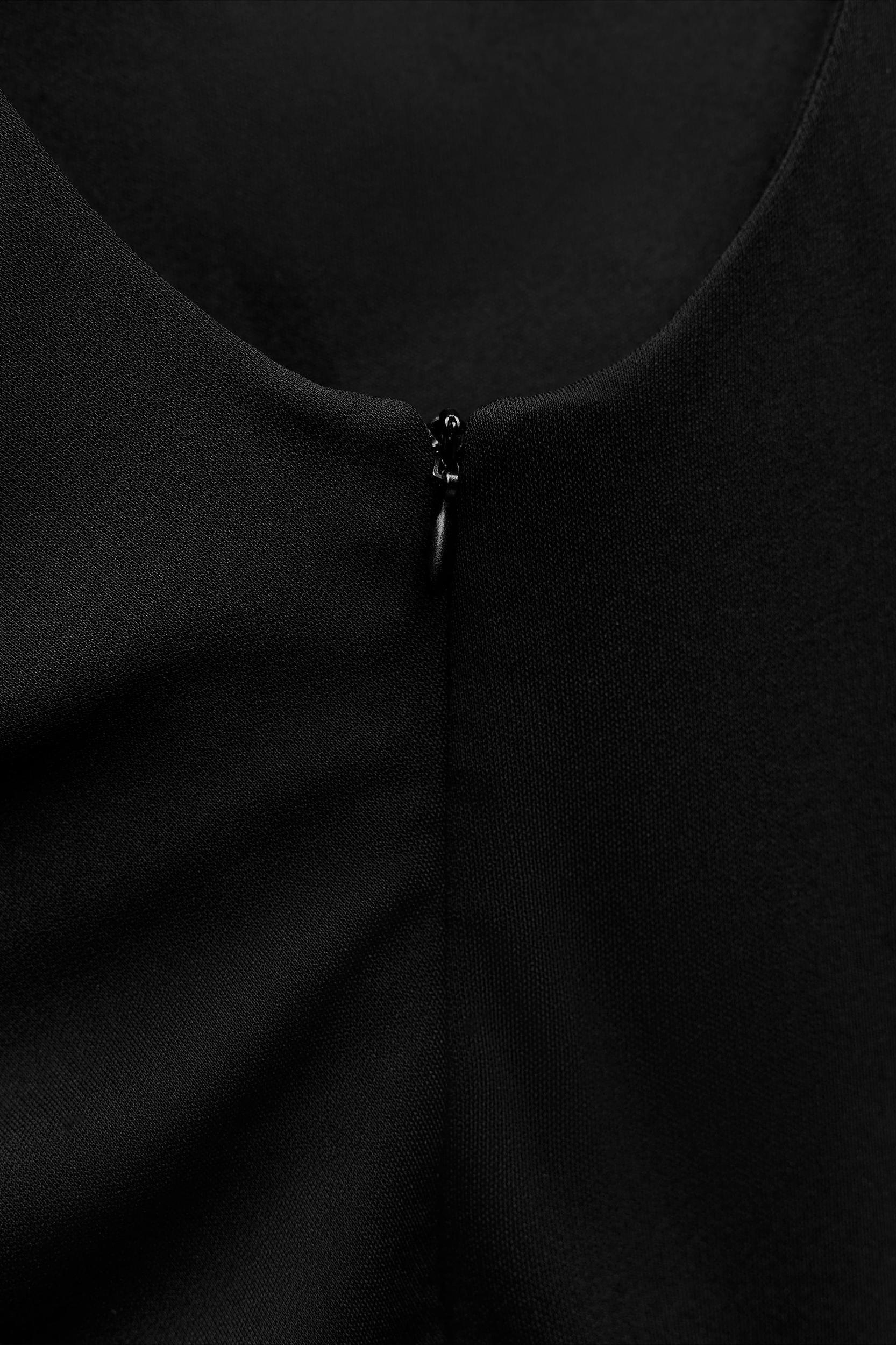 DRAPED OPEN BACK DRESS Product Image