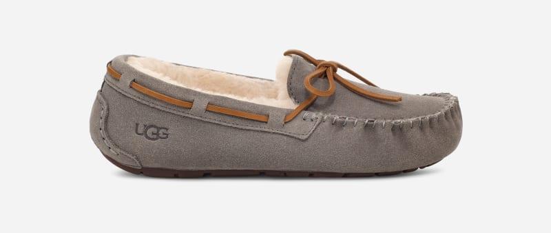 UGG Womens Dakota Wool-Lined Suede Slipper Product Image