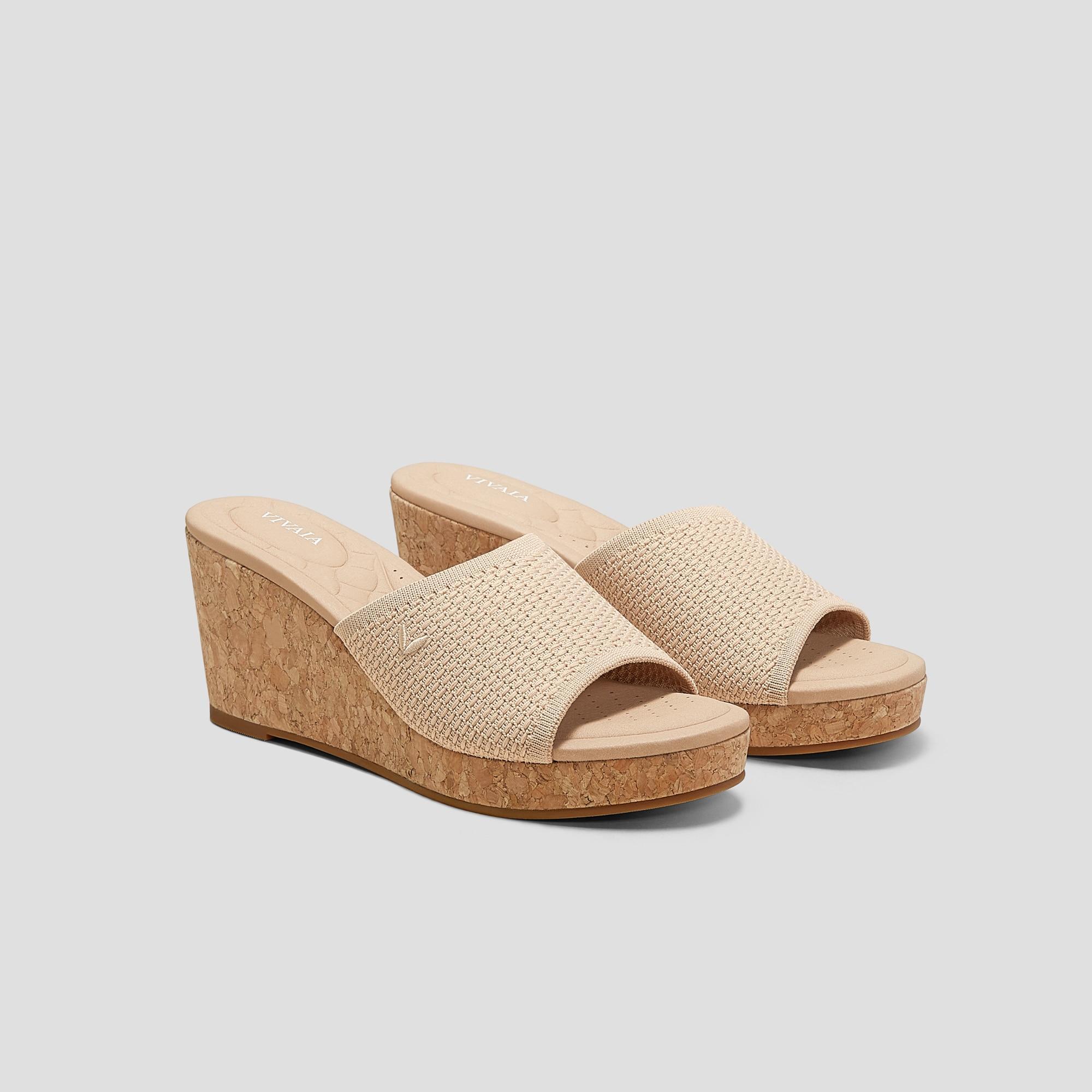 Round-toe Wedge Sandals (Stacey Pro) Product Image