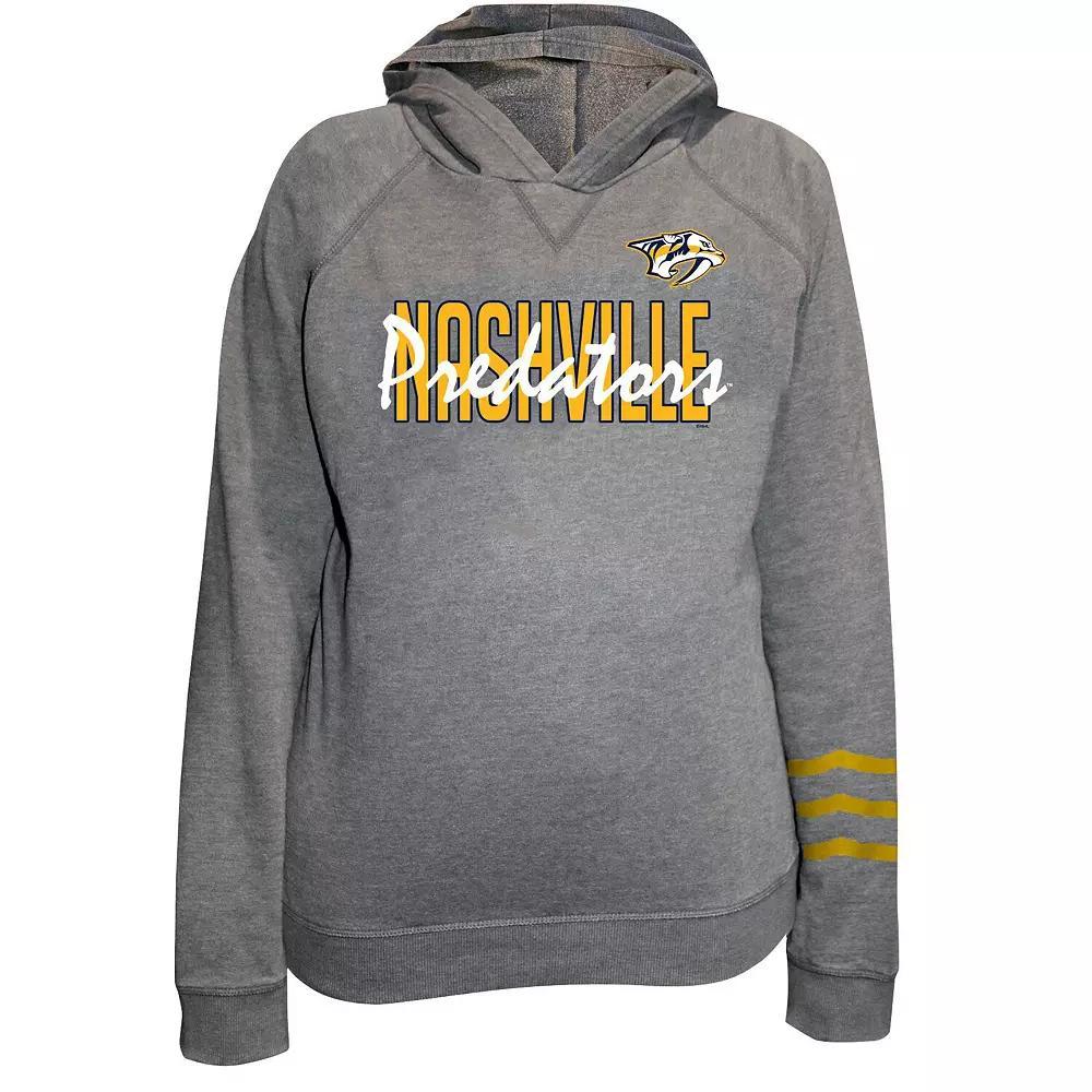 Women's Fanatics Heather Gray Nashville Predators Plus  Product Image