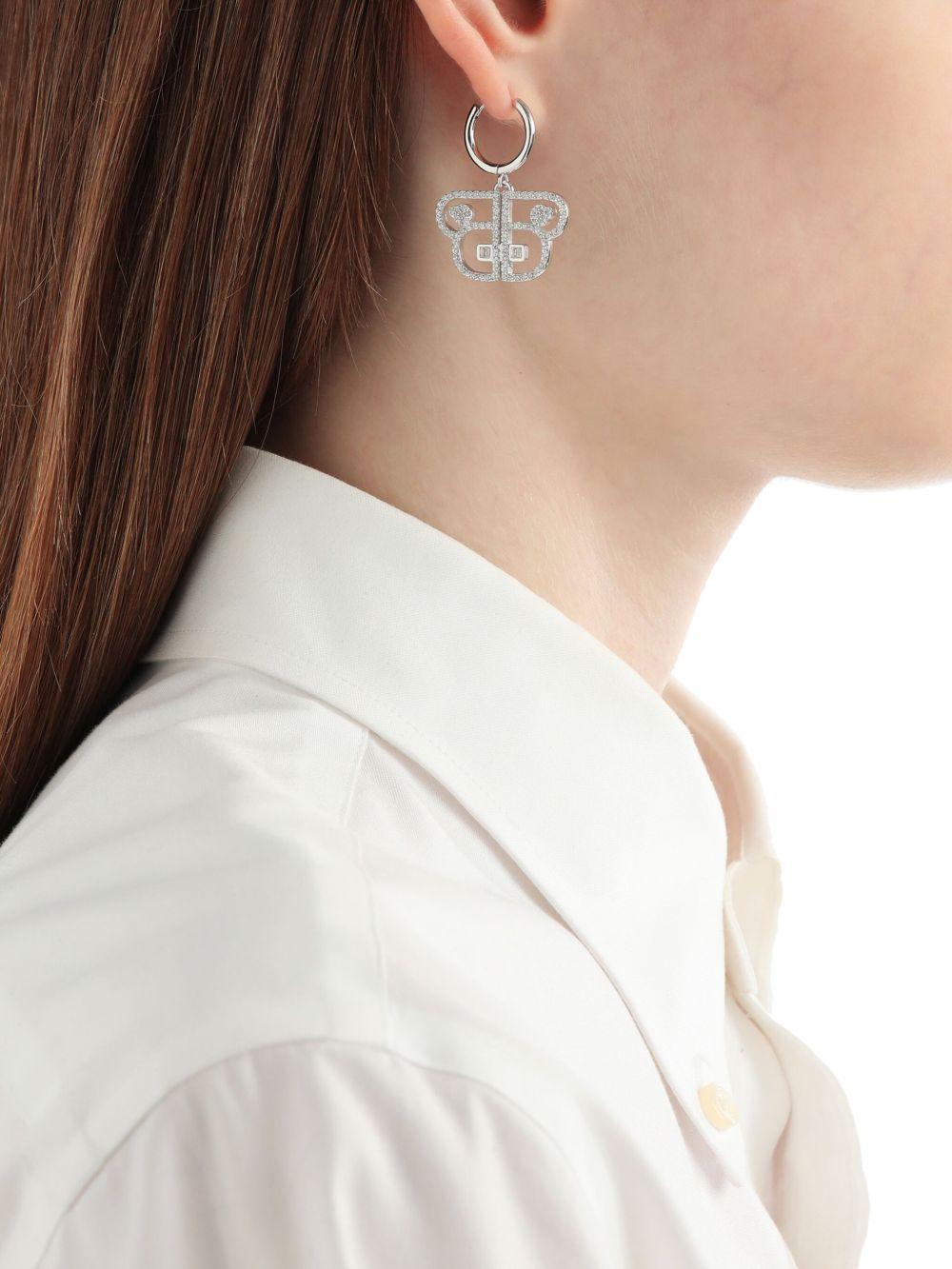 crystal-embellished drop earrings Product Image