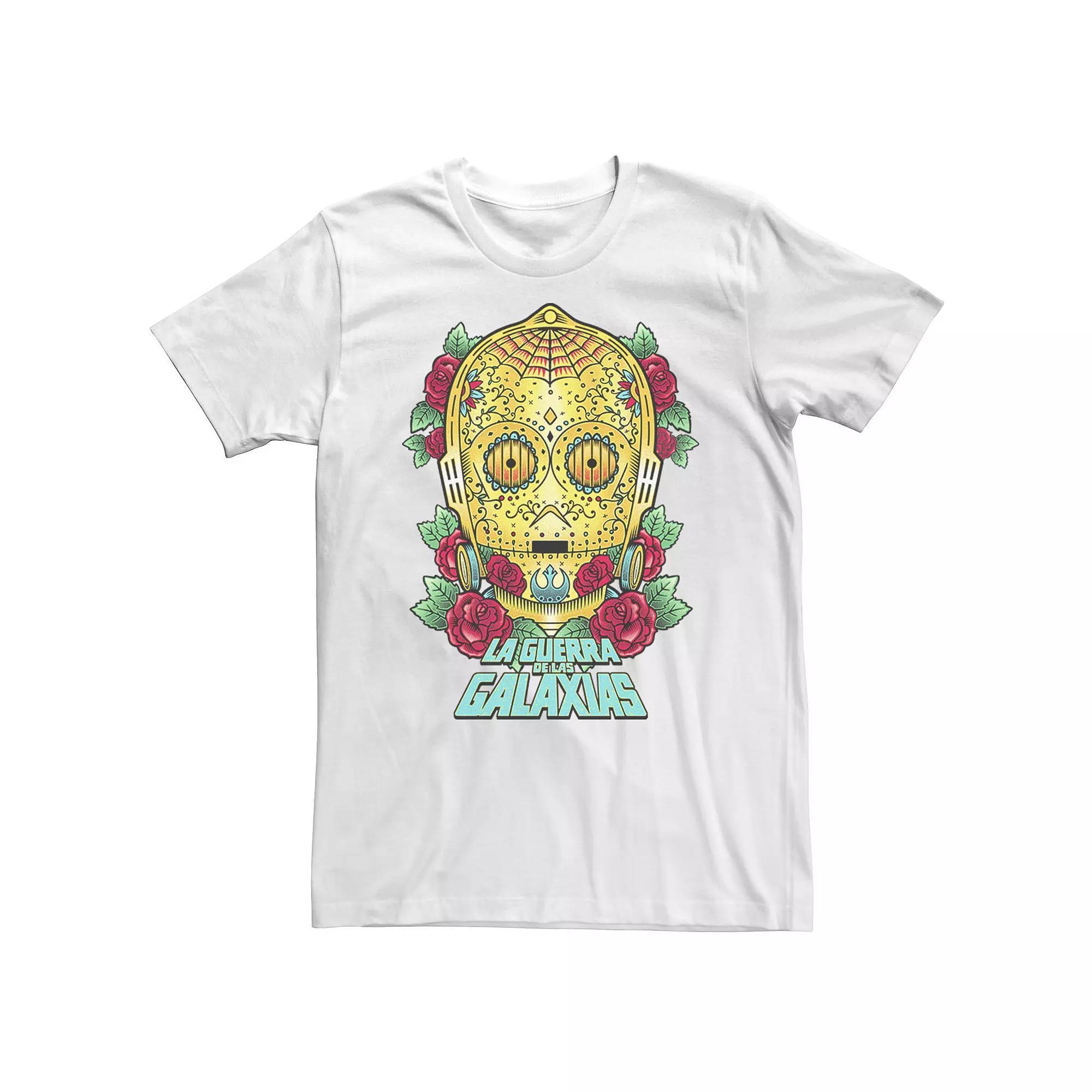 Men's Star Wars La Guerra De Las Galaxias Portrait Tee,  Product Image