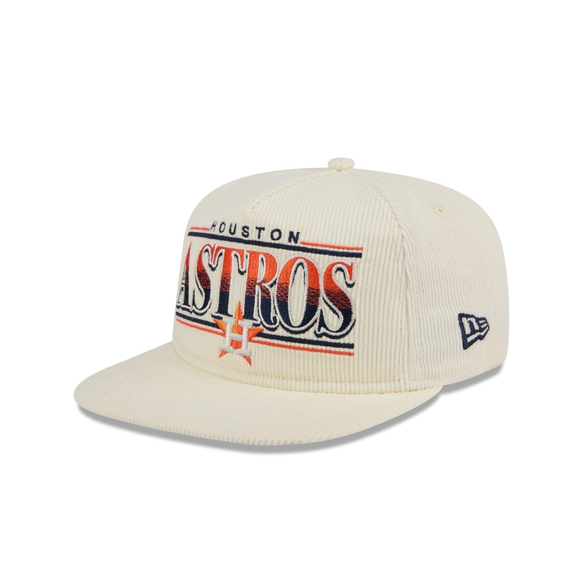 Houston Astros Throwback Corduroy Golfer Hat Male Product Image