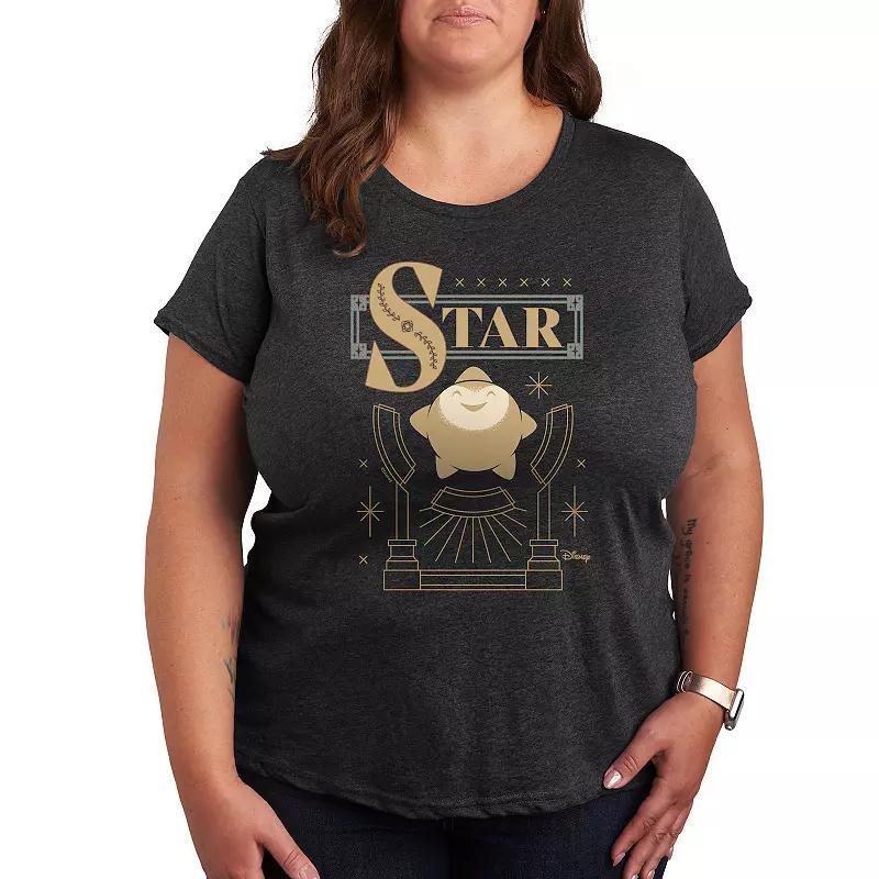 Plus Size Austin Texas Graphic Tee, Women's, Size: 2XL, Heather Grey Product Image