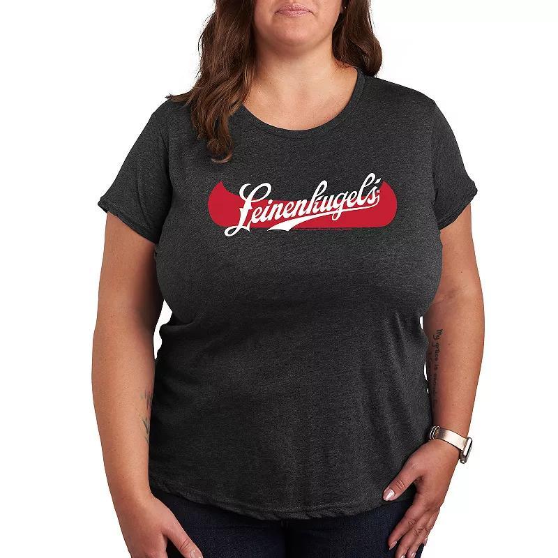 Plus Leinenkugel's Canoe Logo Graphic Tee, Women's, Size: 2XL, Black Product Image