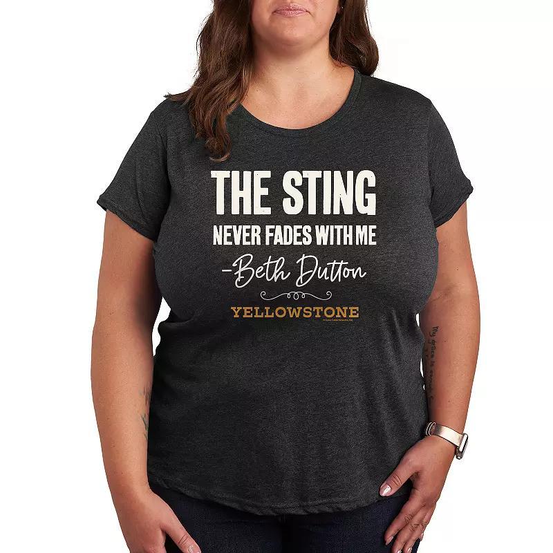 Plus Cowboy Boots And Music Graphic Tee, Women's,  Product Image