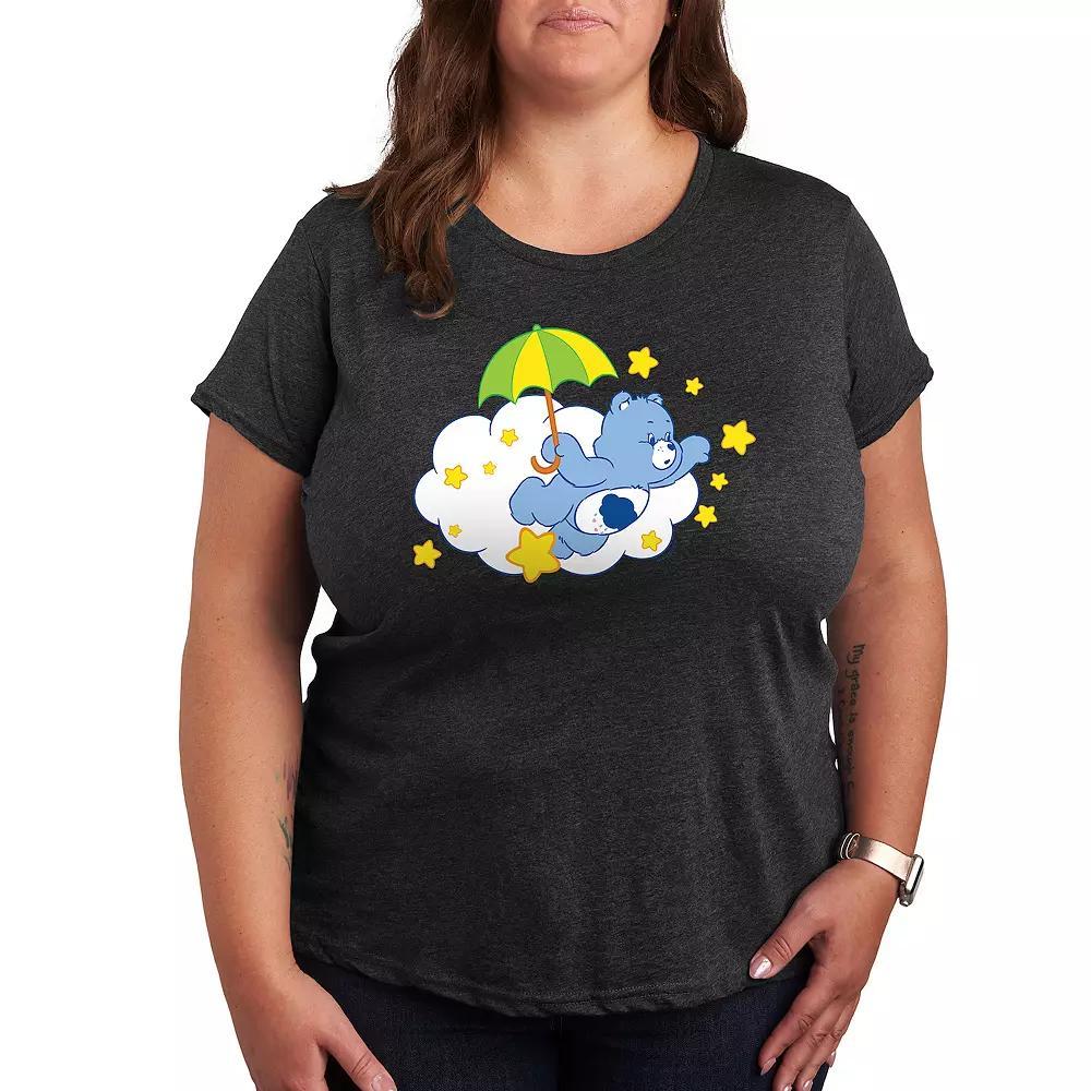 Plus Care Bears Grumpy Umbrella Graphic Tee, Women's,  Product Image