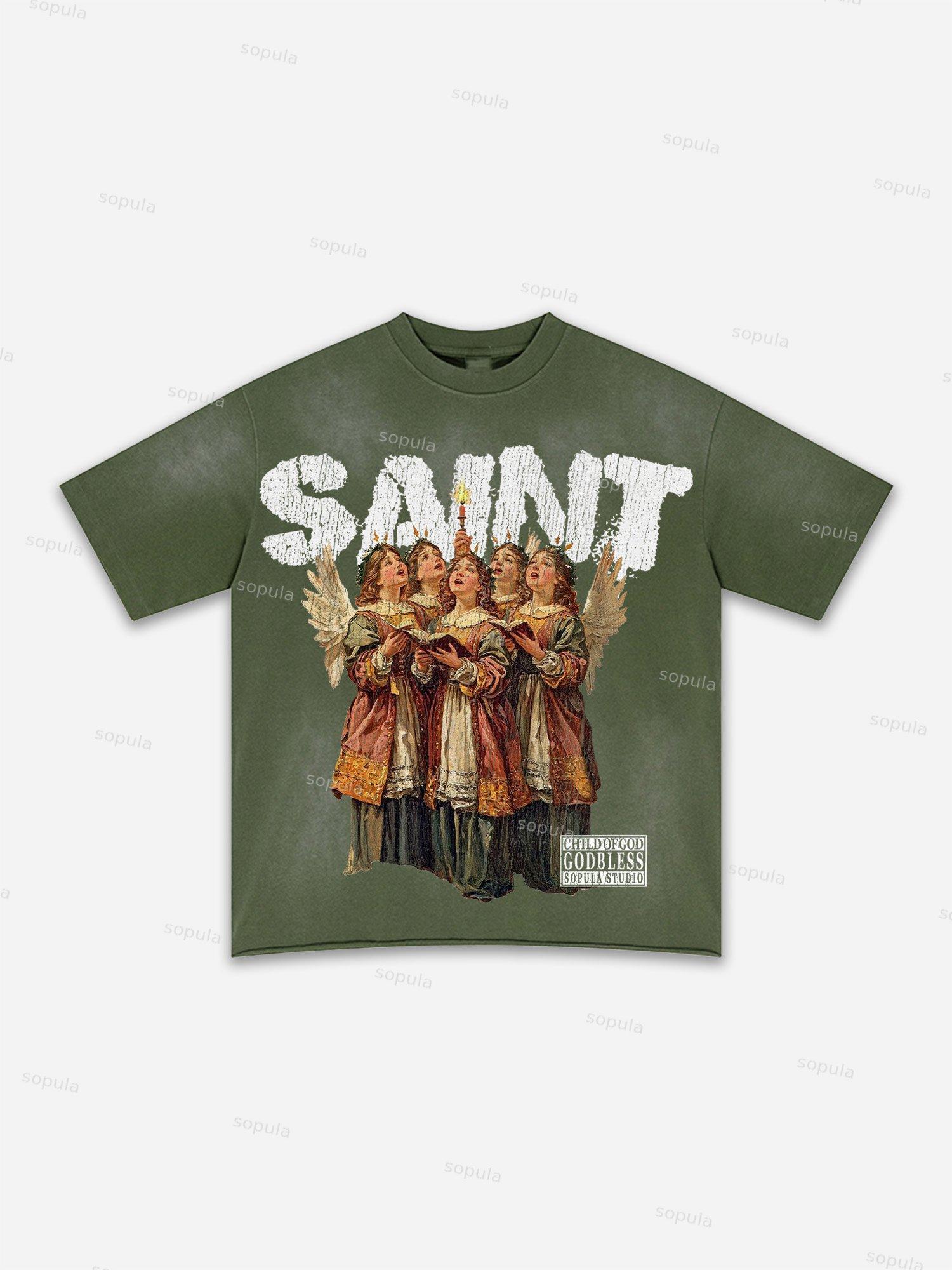 Fly By Choice Graphic Washed T-shirt Product Image