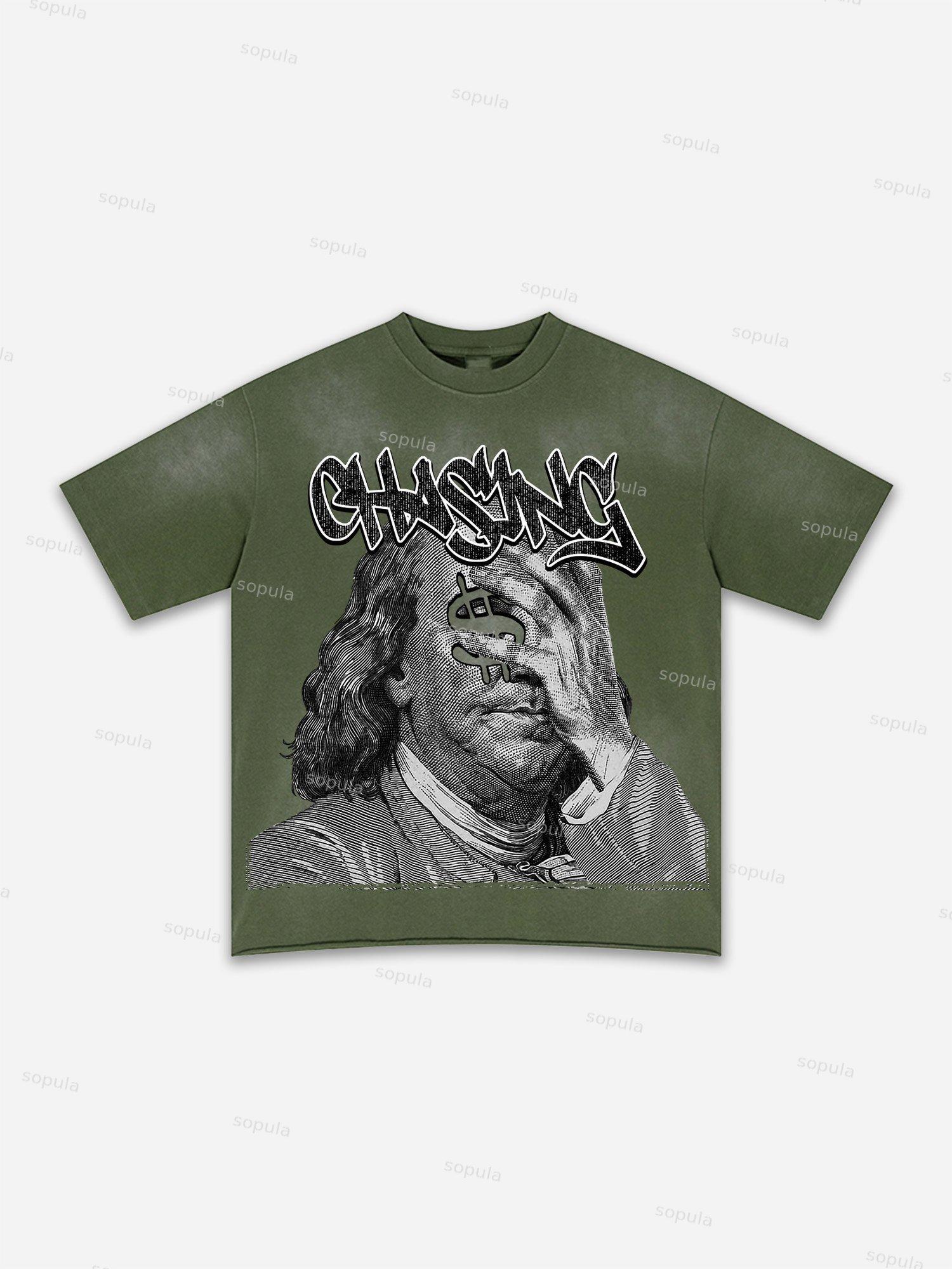 Child Of God Print Washed T-shirt Product Image