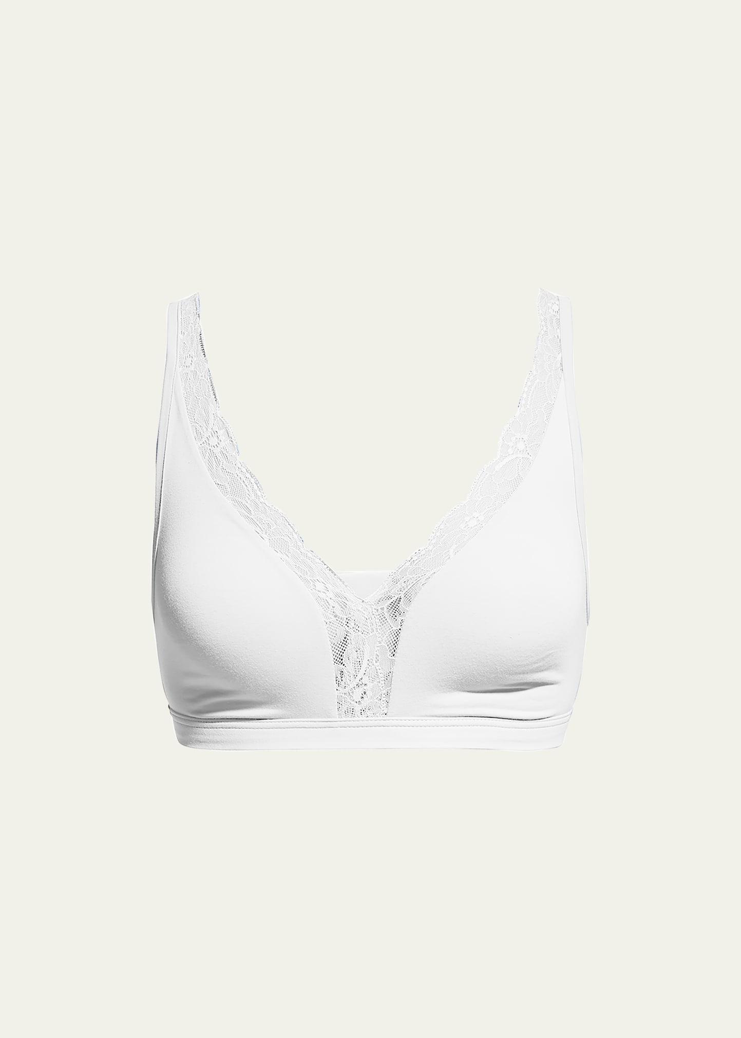 Cotton Lace Wire-Free Soft Cup Bra Product Image