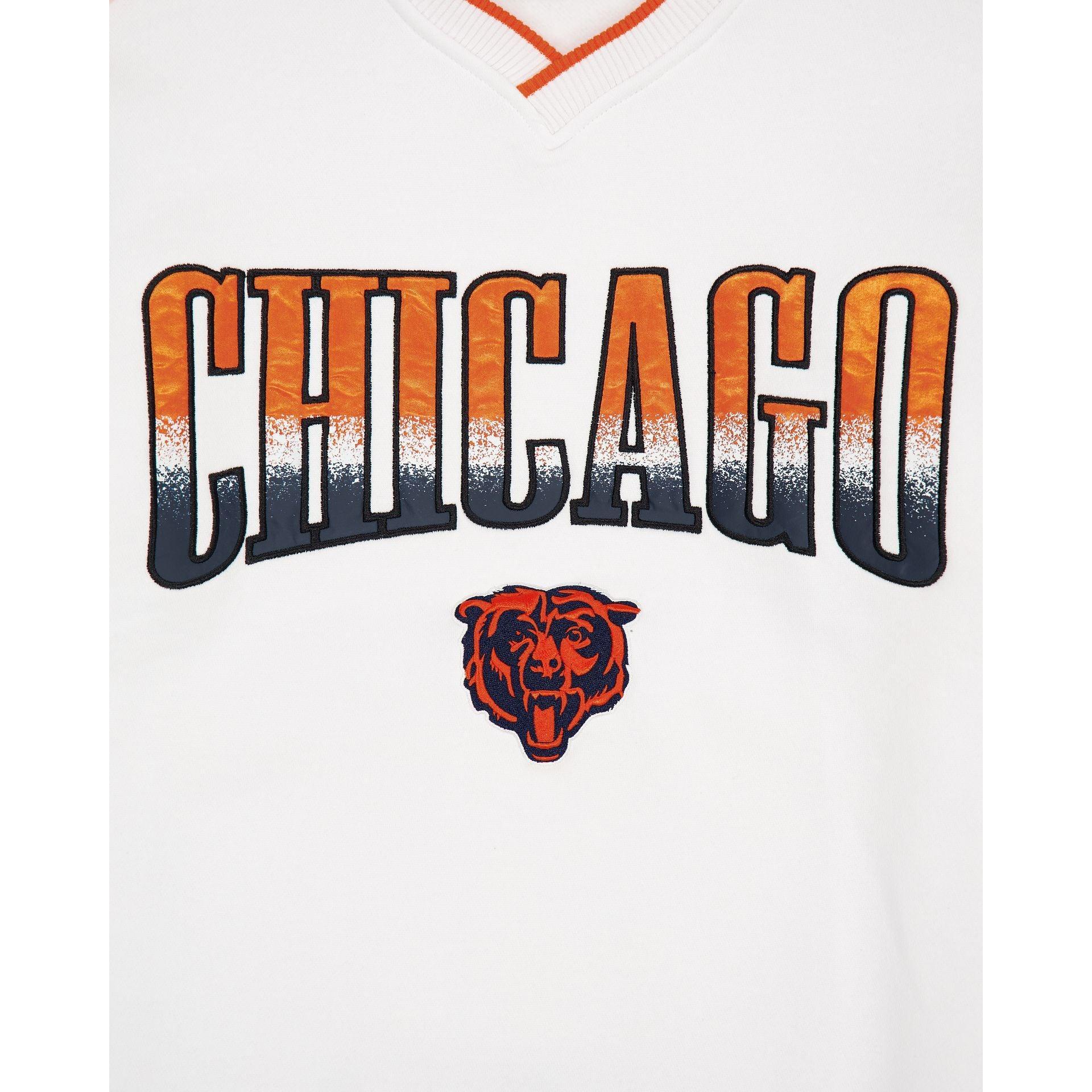 Chicago Bears Sport Classics White Crewneck Male Product Image