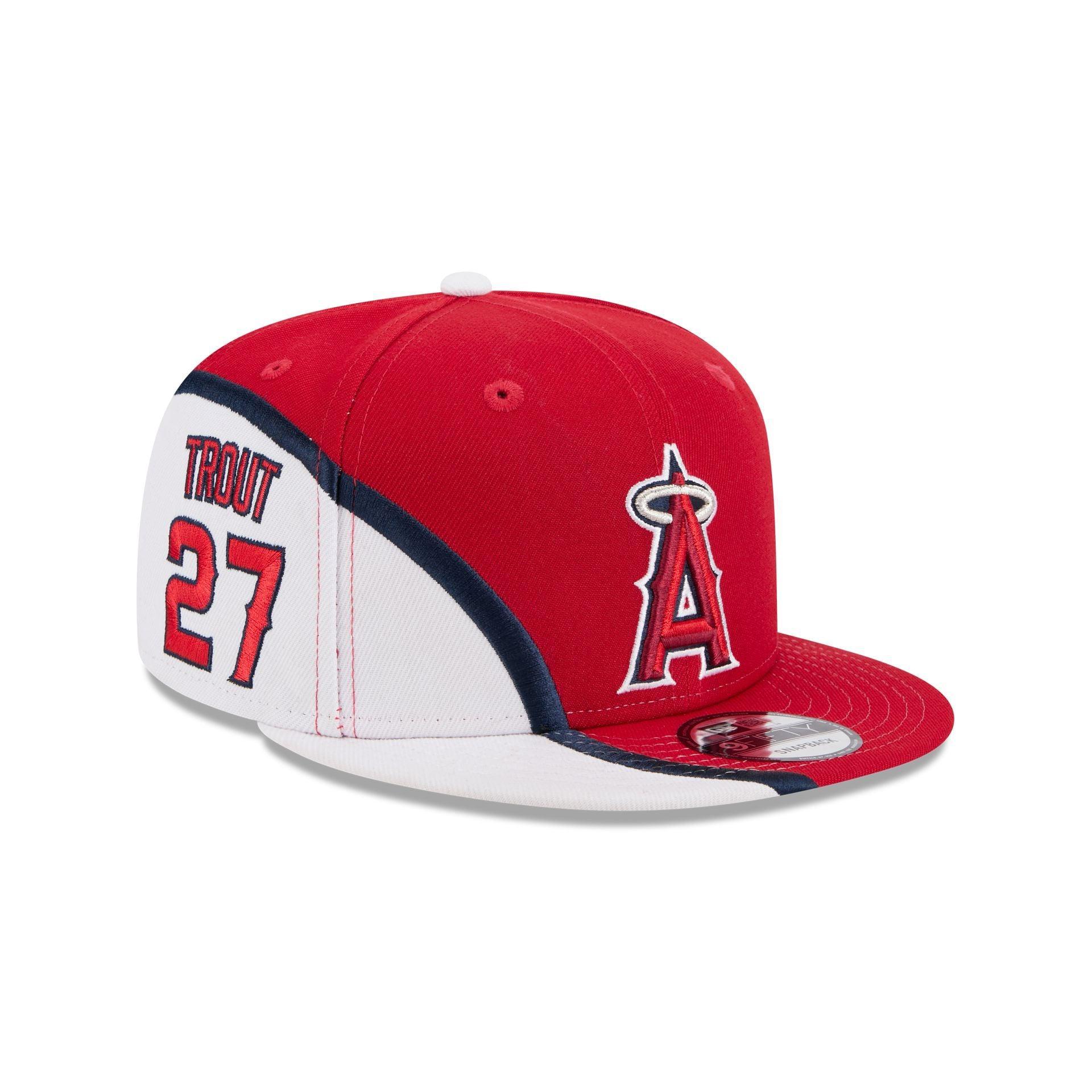 Los Angeles Angels Mike Trout 9FIFTY Snapback Hat Male Product Image