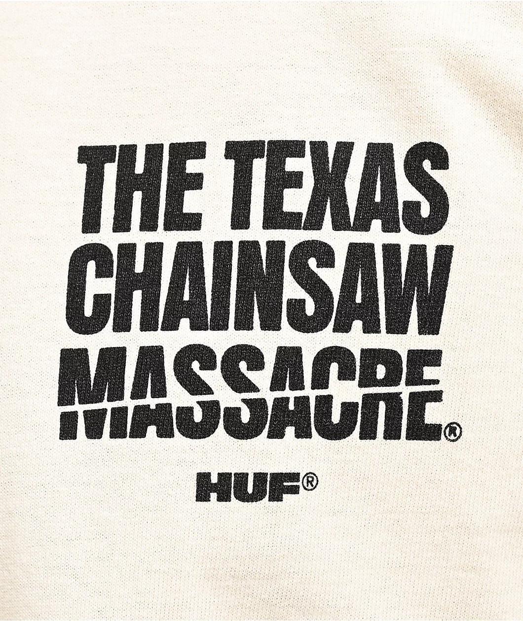 HUF x Texas Chainsaw Massacre Triple Triangle Natural T-Shirt Product Image