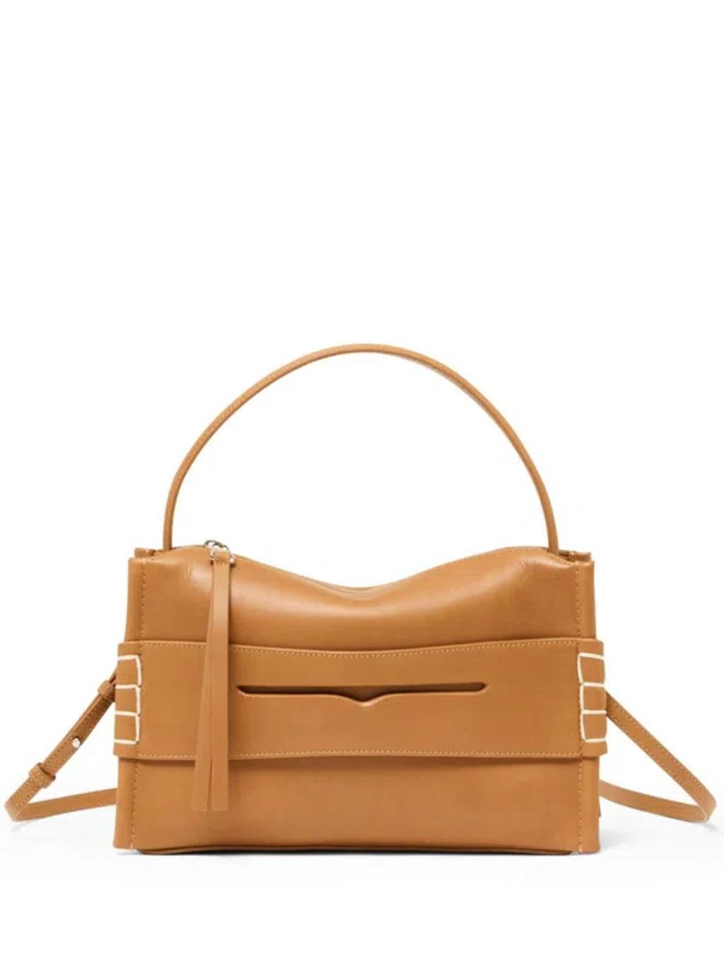 JW ANDERSON Loafer Shoulder Bag In Brown Product Image